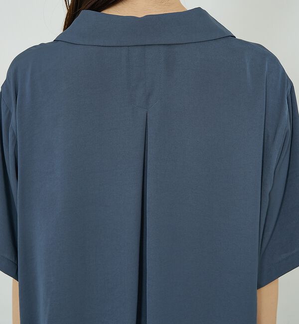 NOMINE「【セットアップ対応】ヴィンテージサテン 開襟 シャツ」|シャツ・ブラウス|