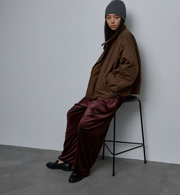 NOMINE「【セットアップ】ベロアトラックパンツ」|その他|