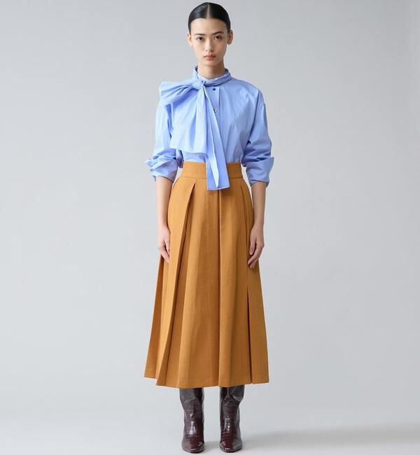 TIARA「カルゼタックフレアスカート」|スカート|