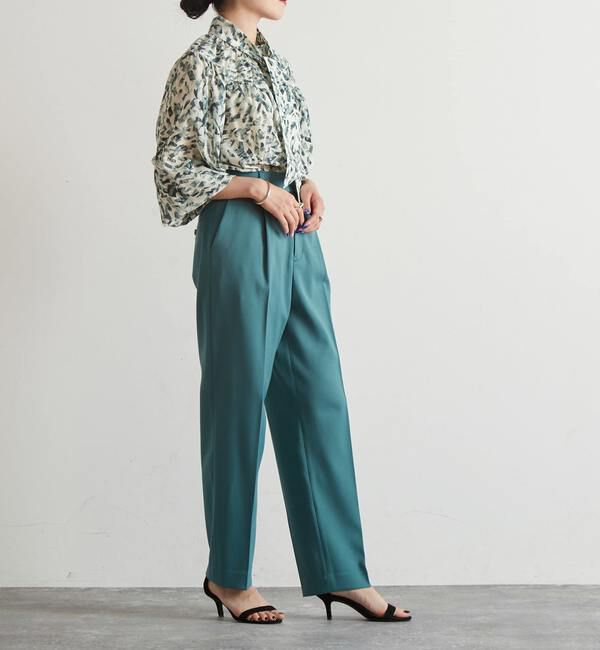 Liesse「ツイルストレッチストレートパンツ（セットアップ対応可）」|その他|