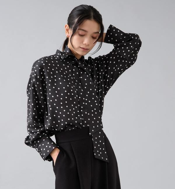 Liesse「ボウタイブラウス」|シャツ・ブラウス|