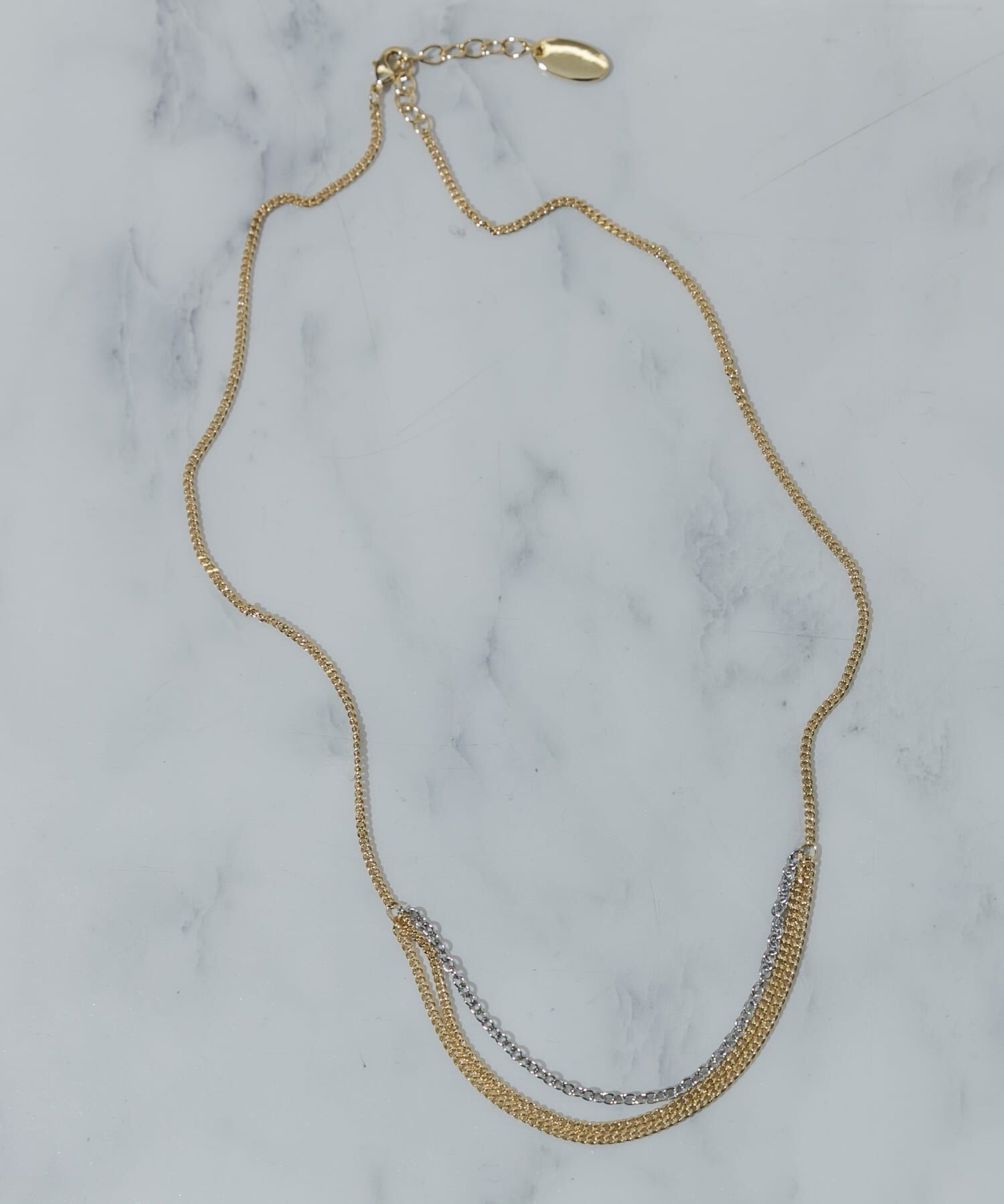 SMELLY「コンビチェーンネックレス」|ネックレス|