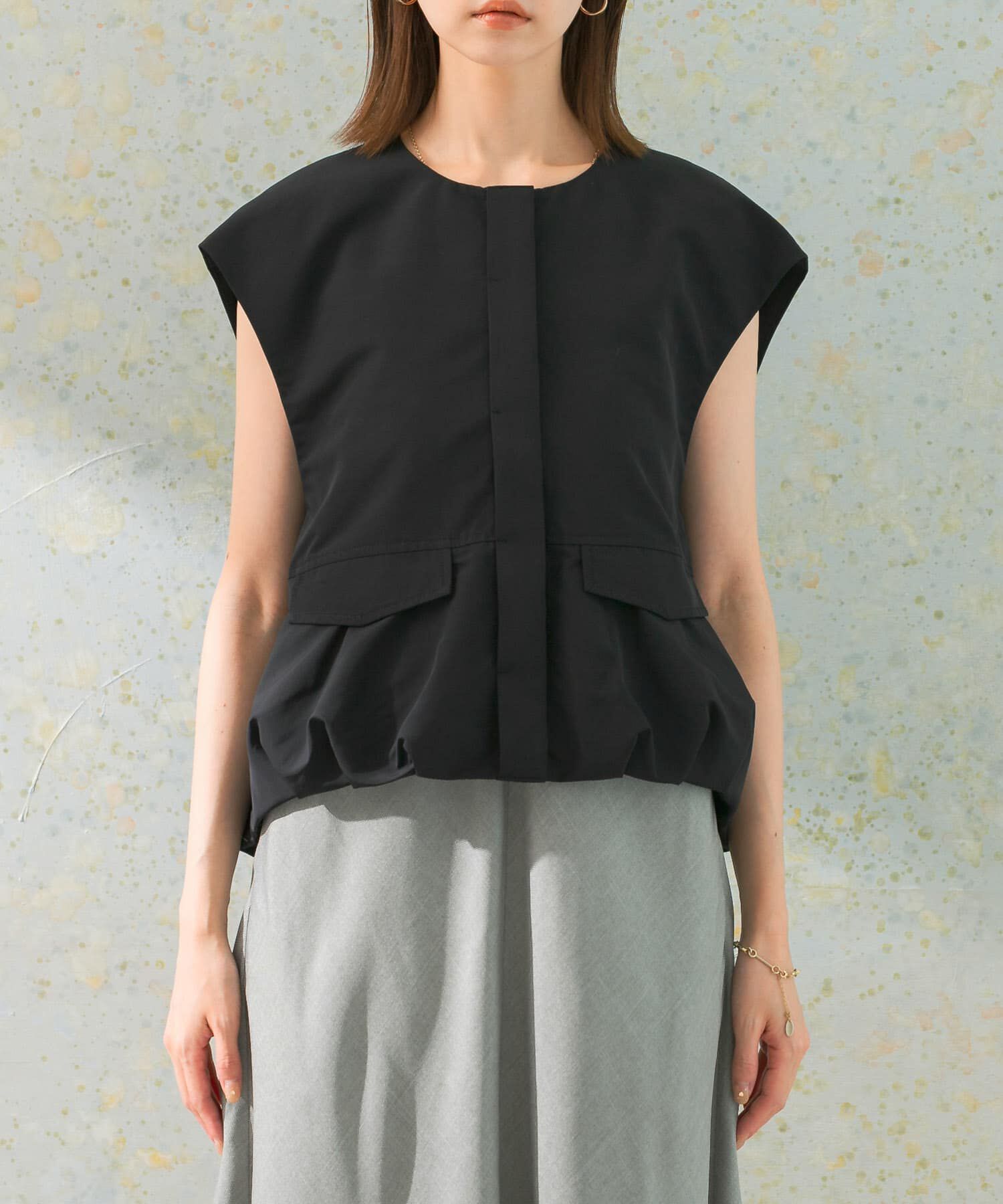 URBAN RESEARCH ROSSO「バルーンベスト」|ベスト・ジレ|