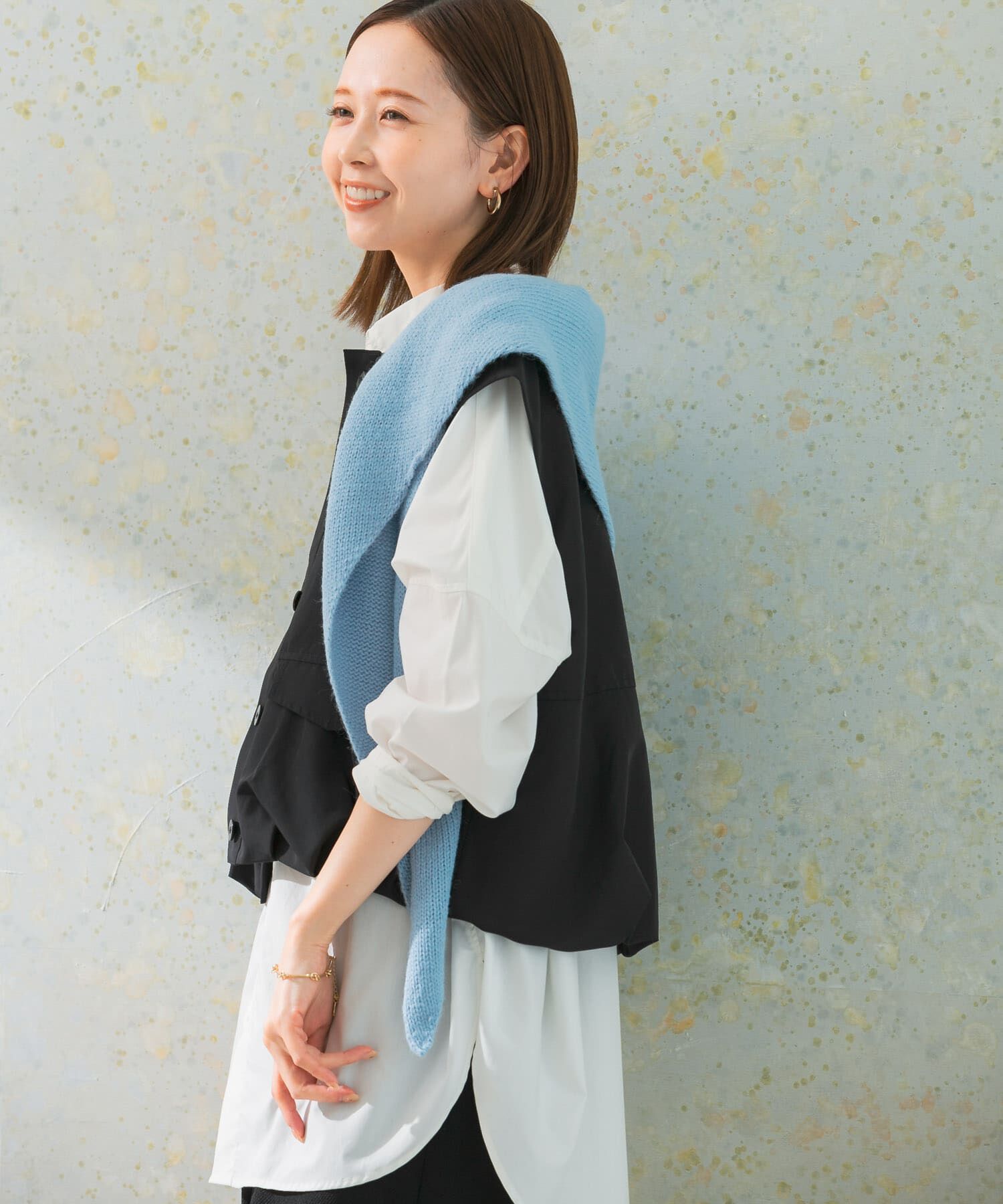 URBAN RESEARCH ROSSO「バルーンベスト」|ベスト・ジレ|