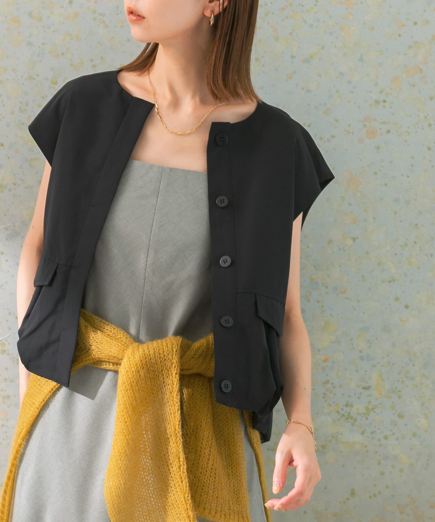 URBAN RESEARCH ROSSO「バルーンベスト」|ベスト・ジレ|