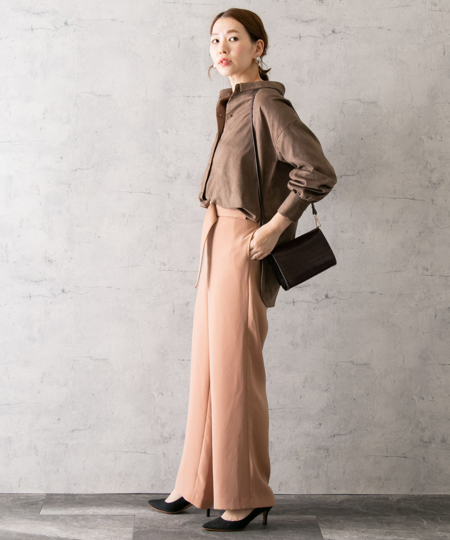 URBAN RESEARCH ROSSO「『スタイリスト川上さやか&times;ROSSO』ベルト付きパンツ&there4;」|その他|