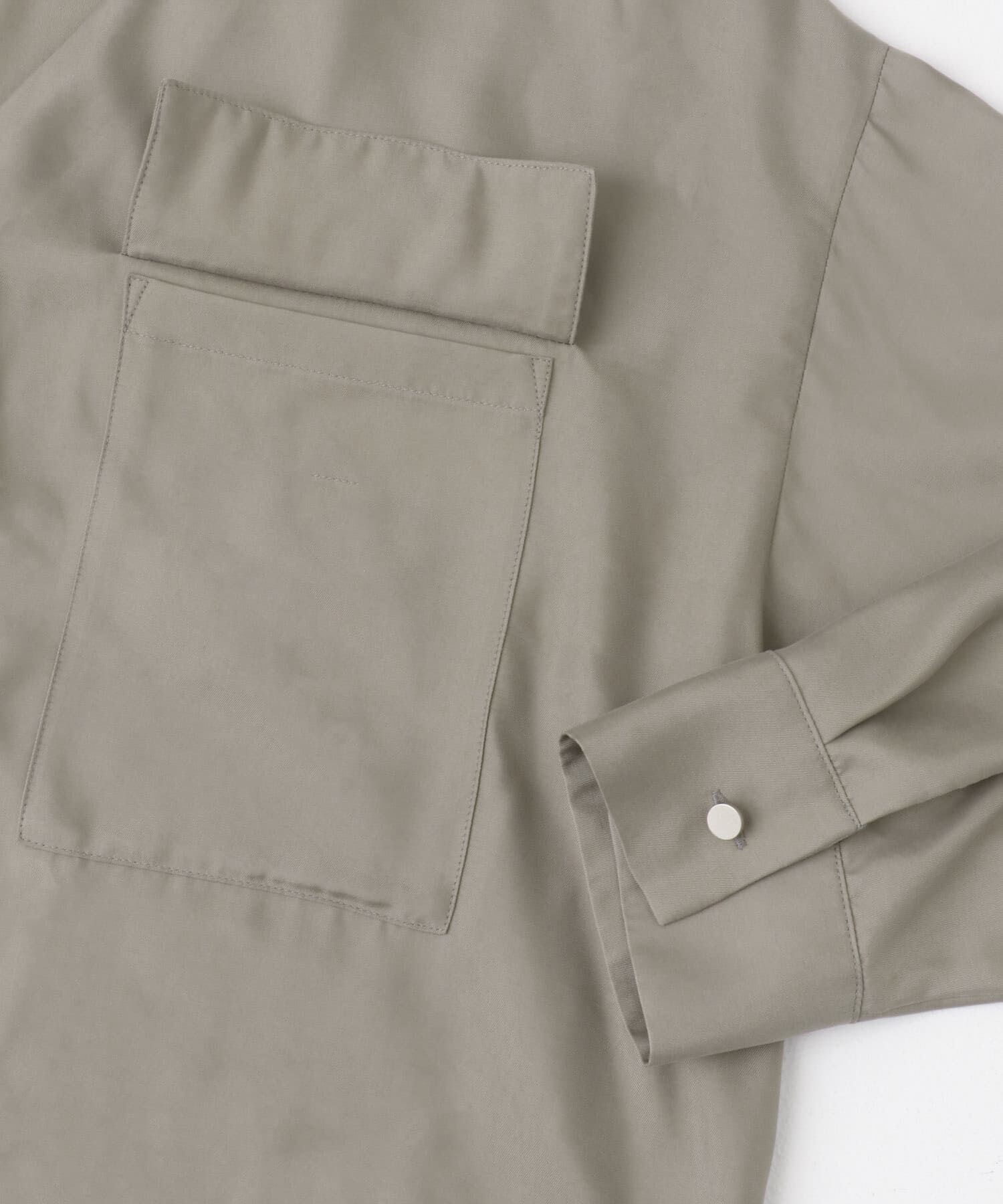 URBAN RESEARCH ROSSO「キュプラツイルVネックブラウス」|シャツ・ブラウス|