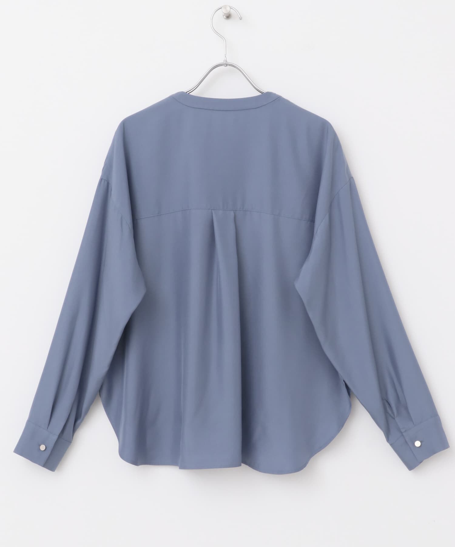 URBAN RESEARCH ROSSO「キュプラツイルVネックブラウス」|シャツ・ブラウス|