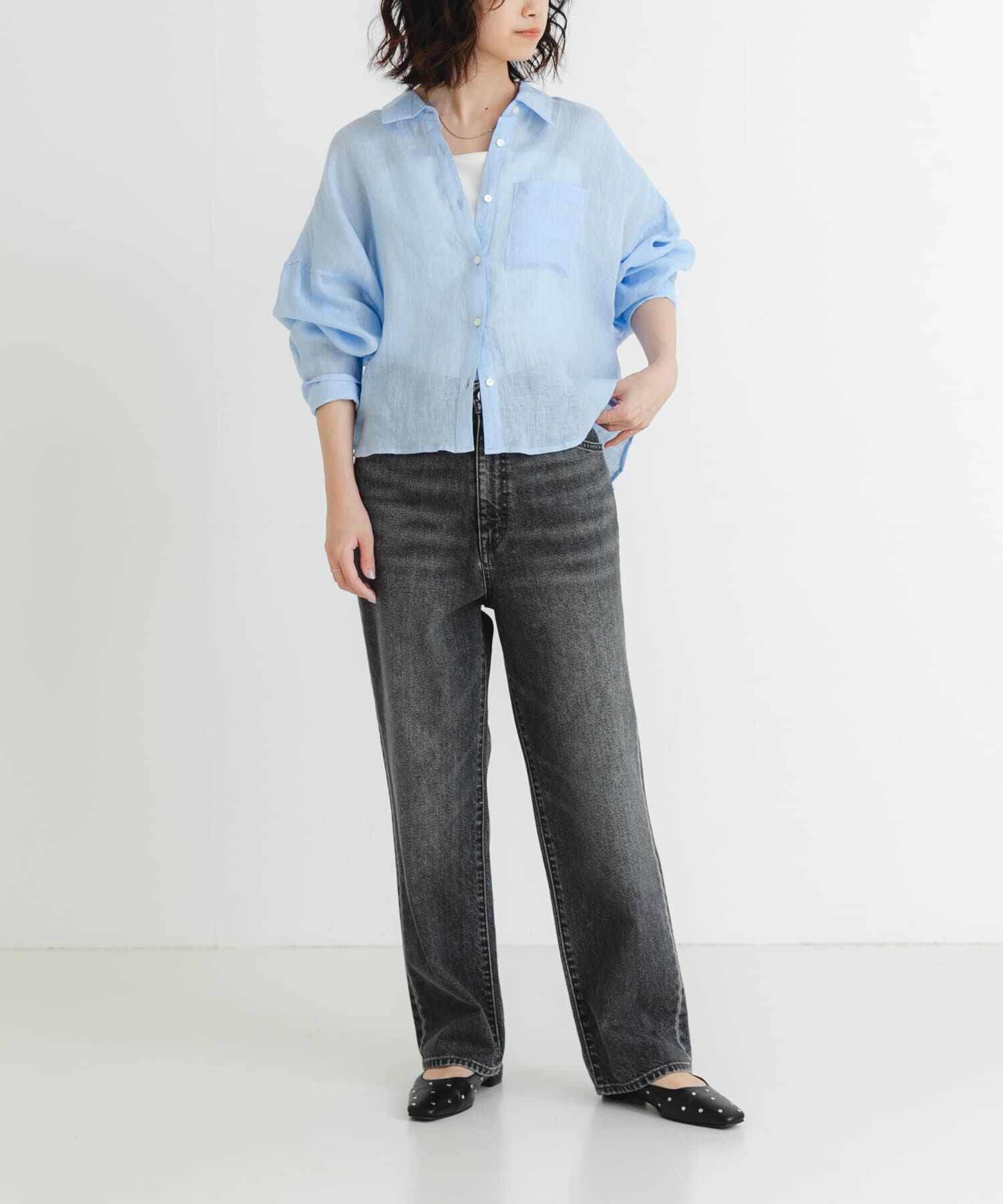 URBAN RESEARCH「『3サイズ展開』new basic　ストレートフィットデニムパンツ」|デニム|