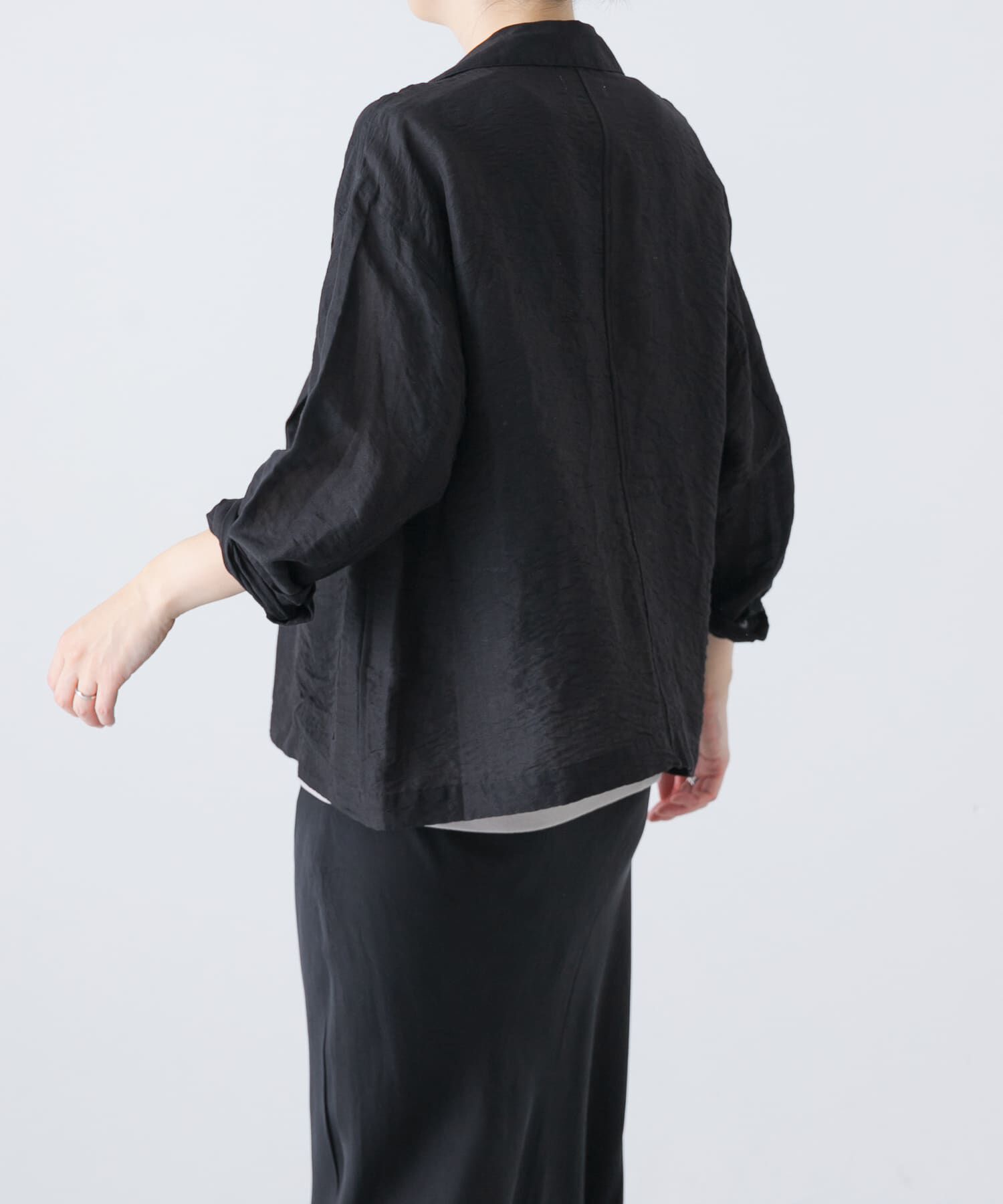 かぐれ「リネンレーヨンテーラードジャケット」|その他|