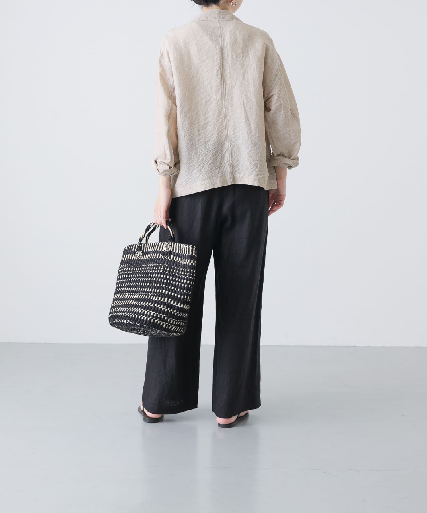 かぐれ「リネンレーヨンテーラードジャケット」|その他|