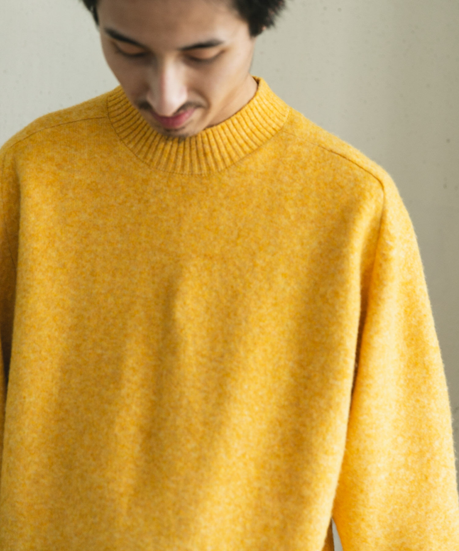 URBAN RESEARCH DOORS「ウール混もちもちハイネックニット」|ニット・セーター|