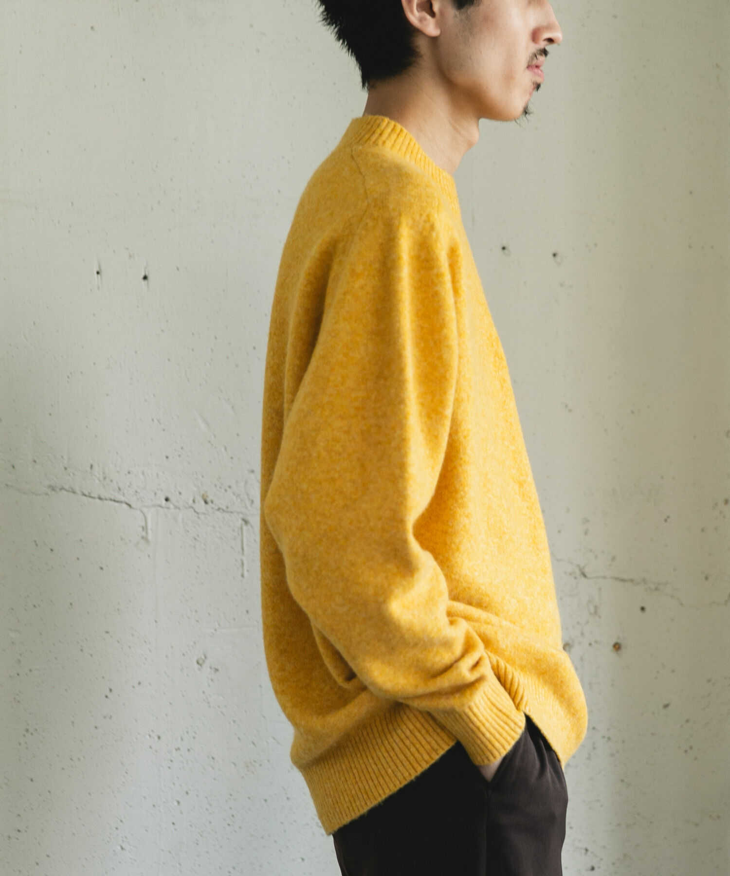 URBAN RESEARCH DOORS「ウール混もちもちハイネックニット」|ニット・セーター|