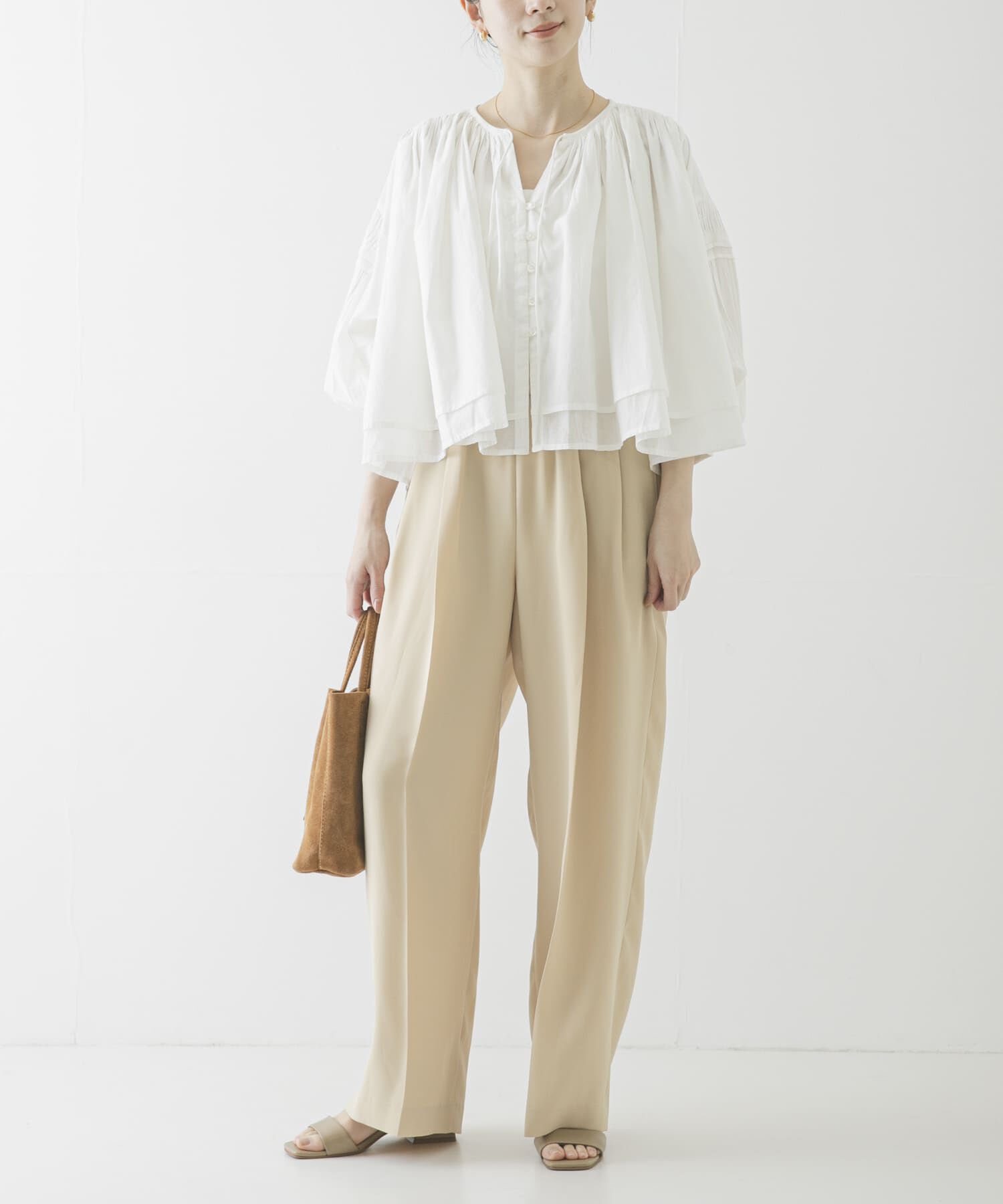 URBAN RESEARCH「ダブルクロスキュプライージーパンツ」|その他|