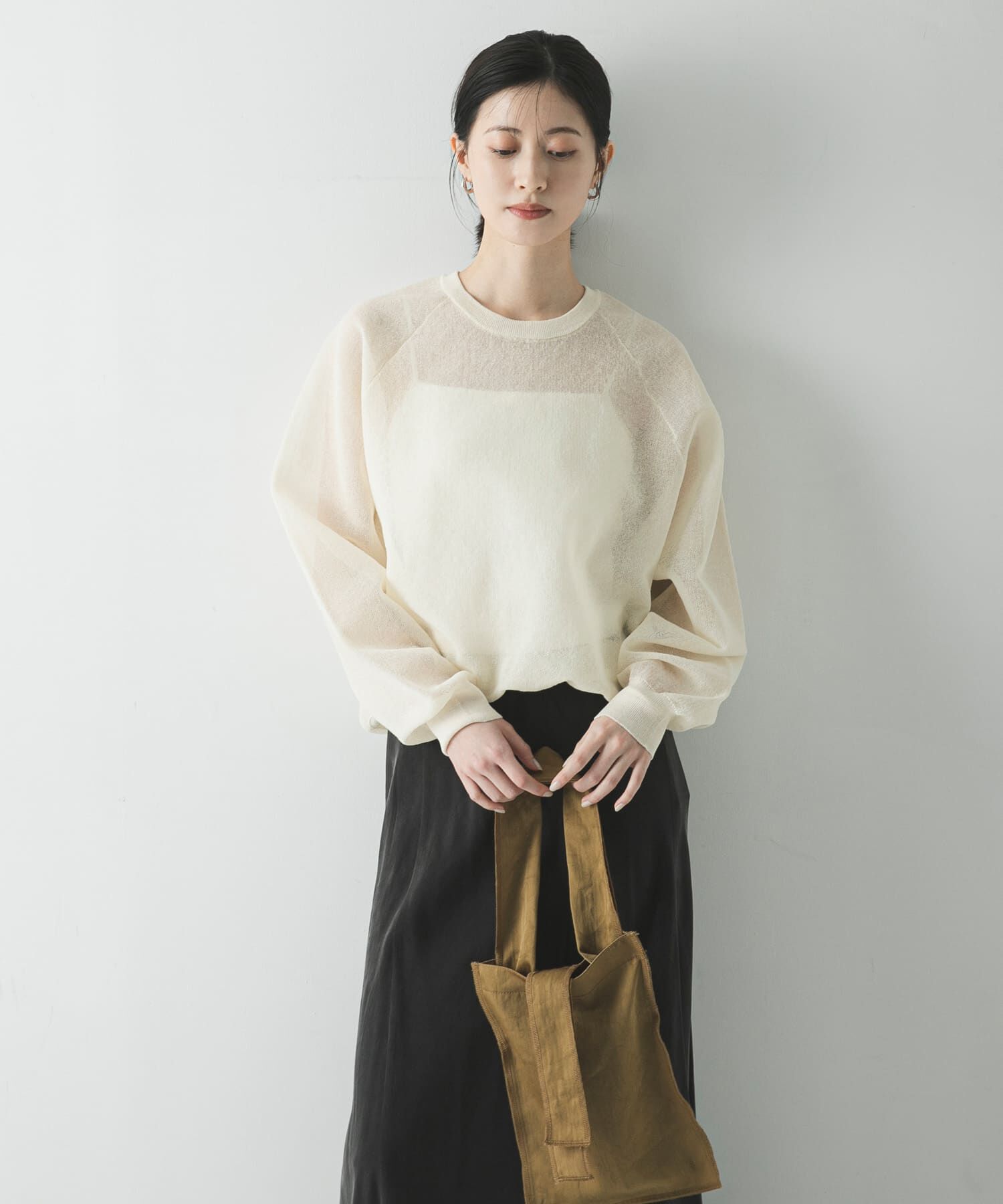 URBAN RESEARCH「リネン混スポンディッシュニット」|ニット・セーター|