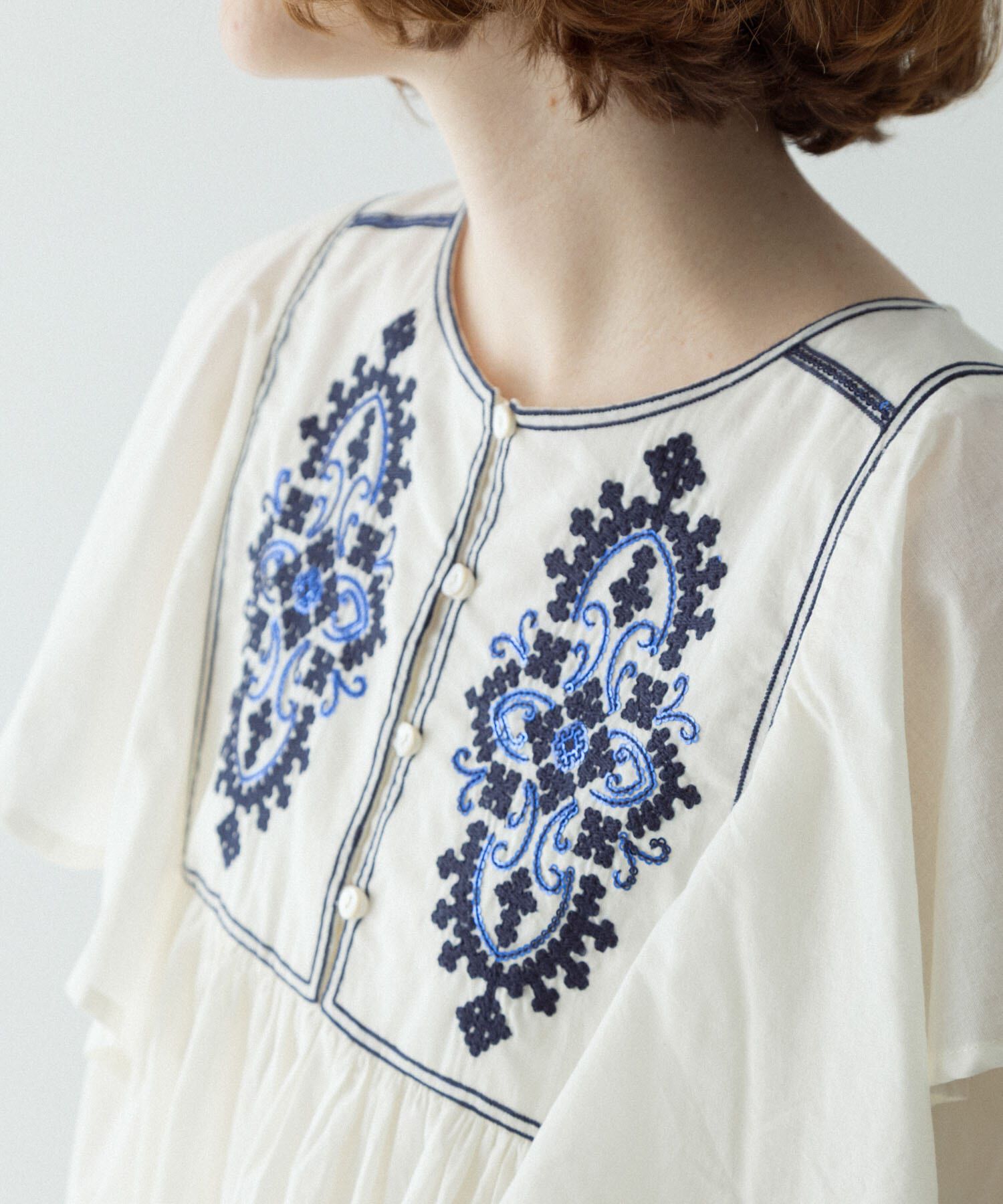 Sonny Label 「スパンコールエンブロイダリーブラウス」|シャツ・ブラウス|