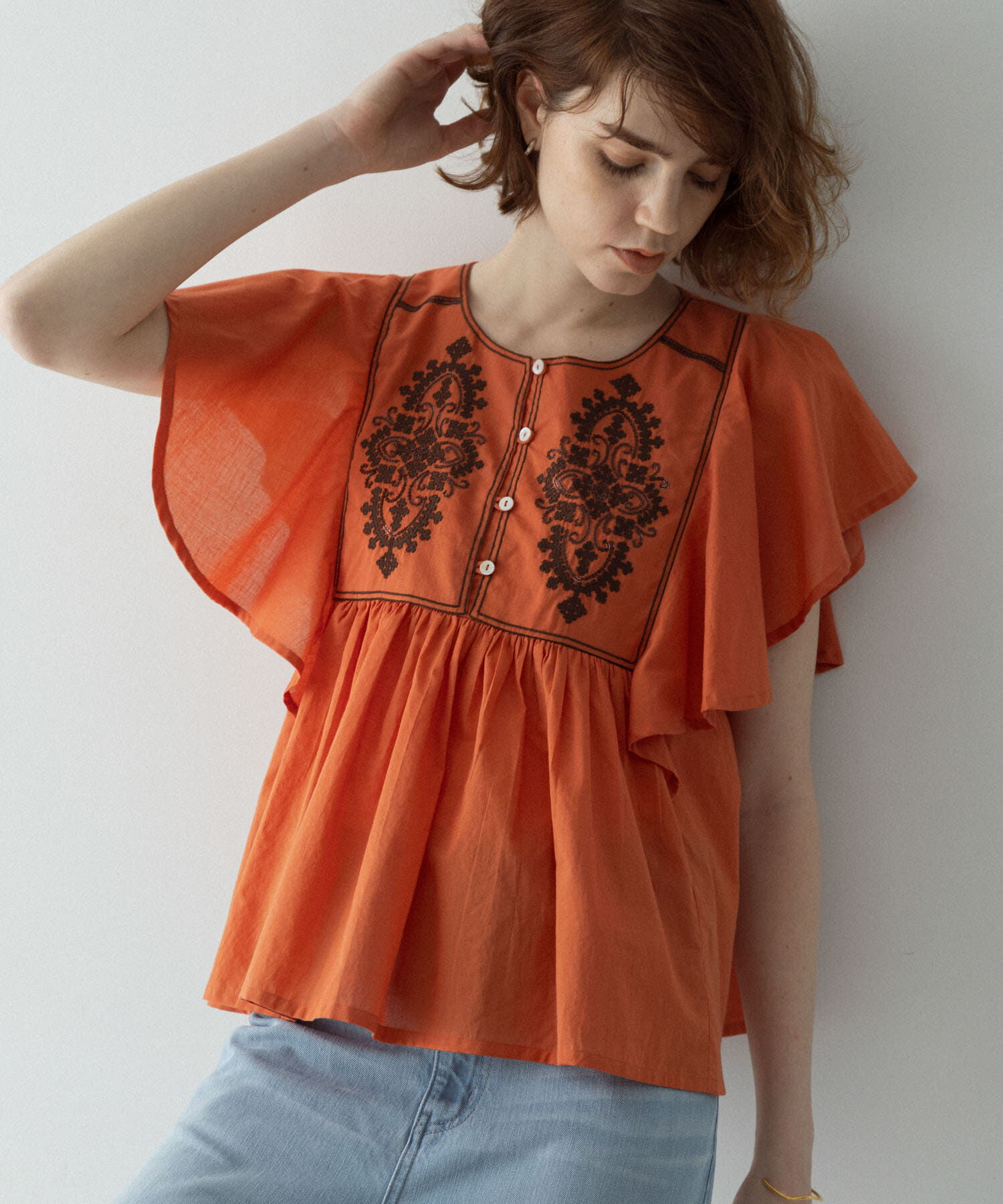 Sonny Label 「スパンコールエンブロイダリーブラウス」|シャツ・ブラウス|