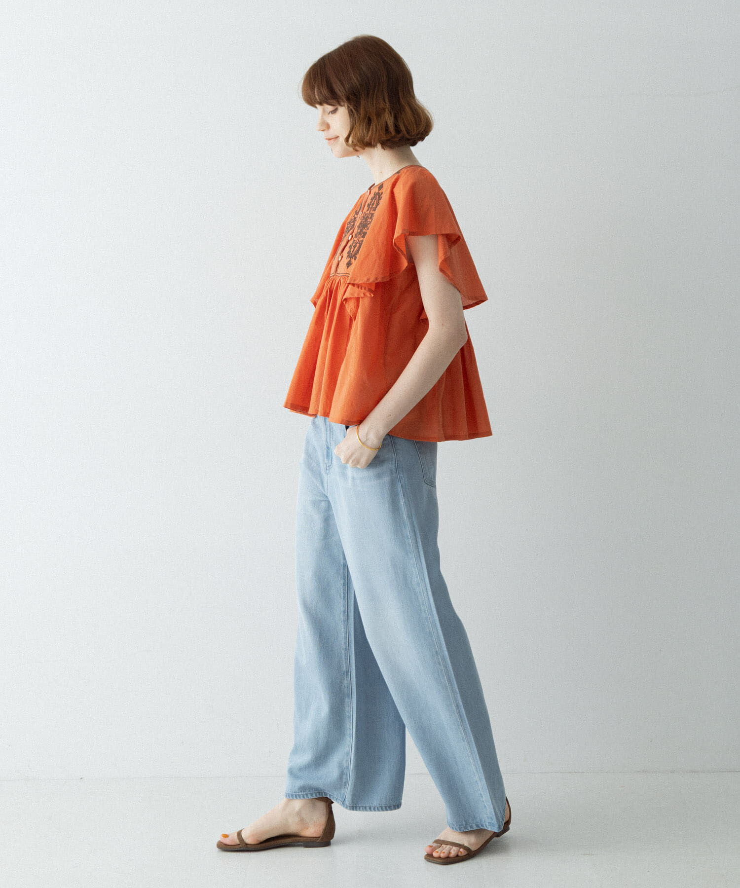 Sonny Label 「スパンコールエンブロイダリーブラウス」|シャツ・ブラウス|