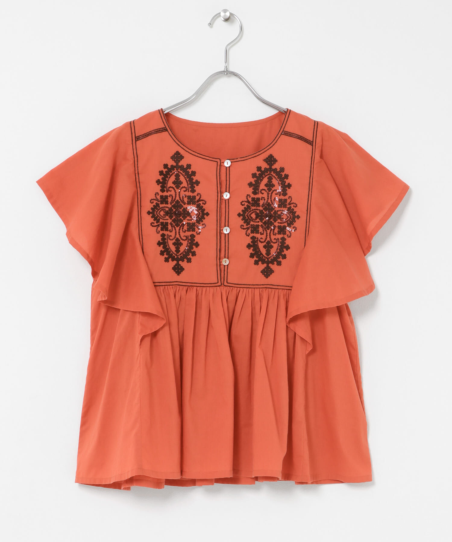 Sonny Label 「スパンコールエンブロイダリーブラウス」|シャツ・ブラウス|