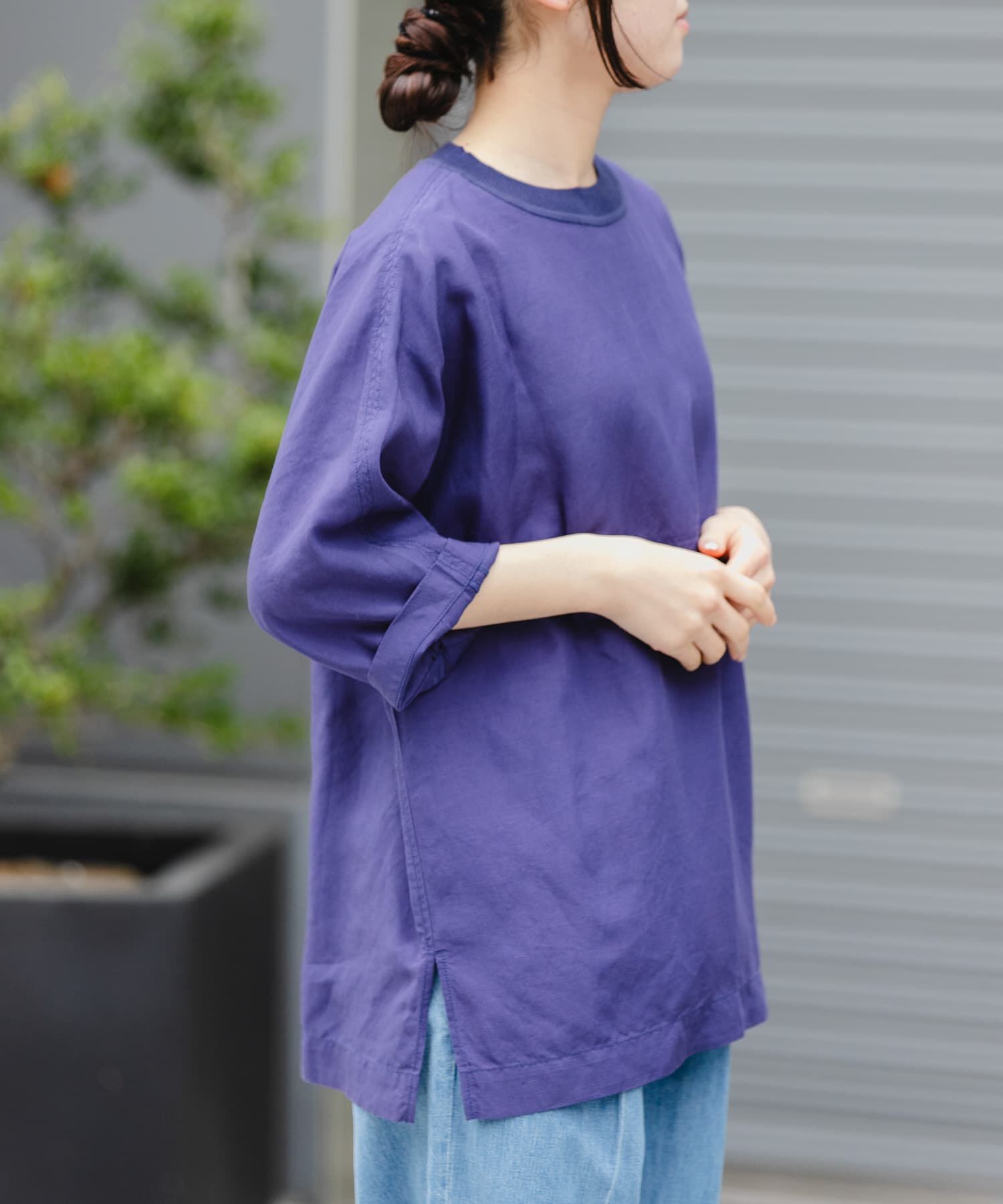 URBAN RESEARCH DOORS「FORK&SPOON　プルオーバーブラウス」|シャツ・ブラウス|