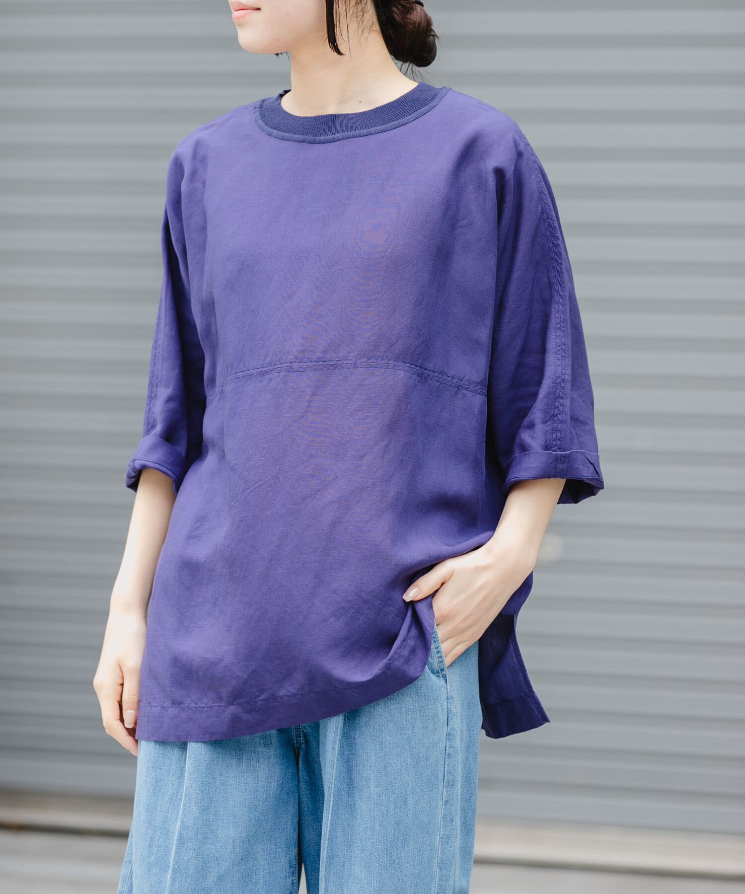 URBAN RESEARCH DOORS「FORK&SPOON　プルオーバーブラウス」|シャツ・ブラウス|