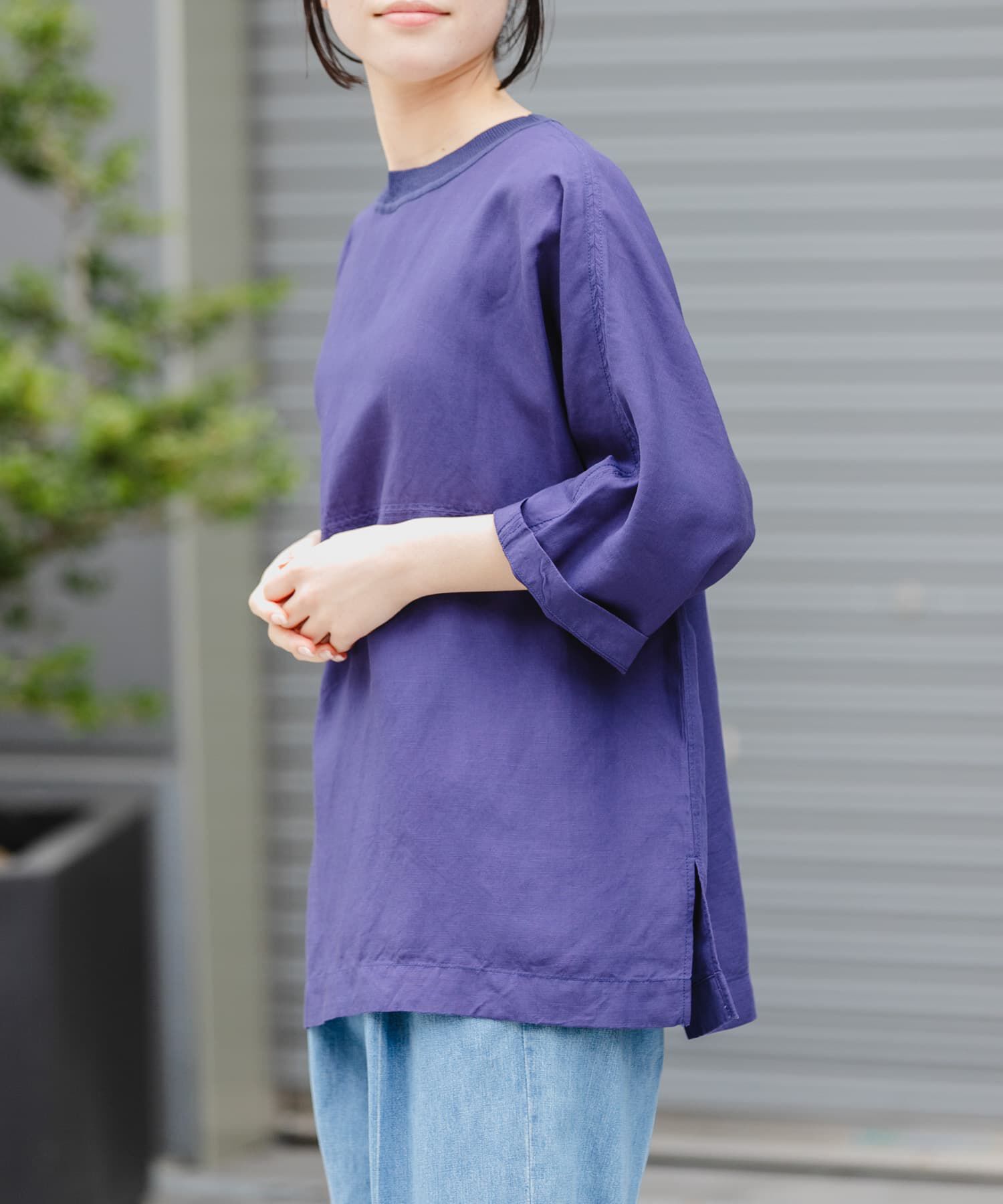 URBAN RESEARCH DOORS「FORK&SPOON　プルオーバーブラウス」|シャツ・ブラウス|