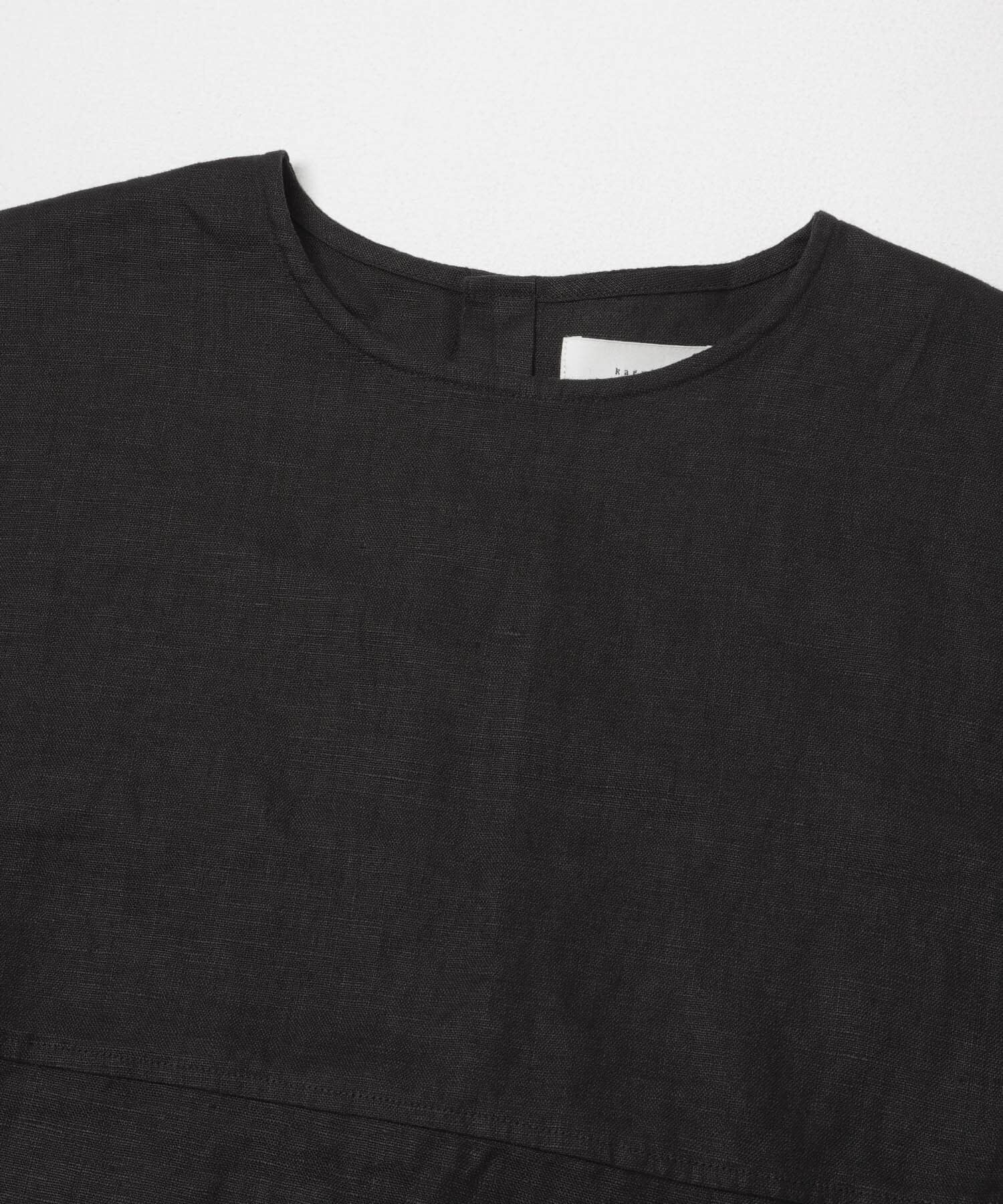 かぐれ「リネンサークルプルオーバー」|シャツ・ブラウス|