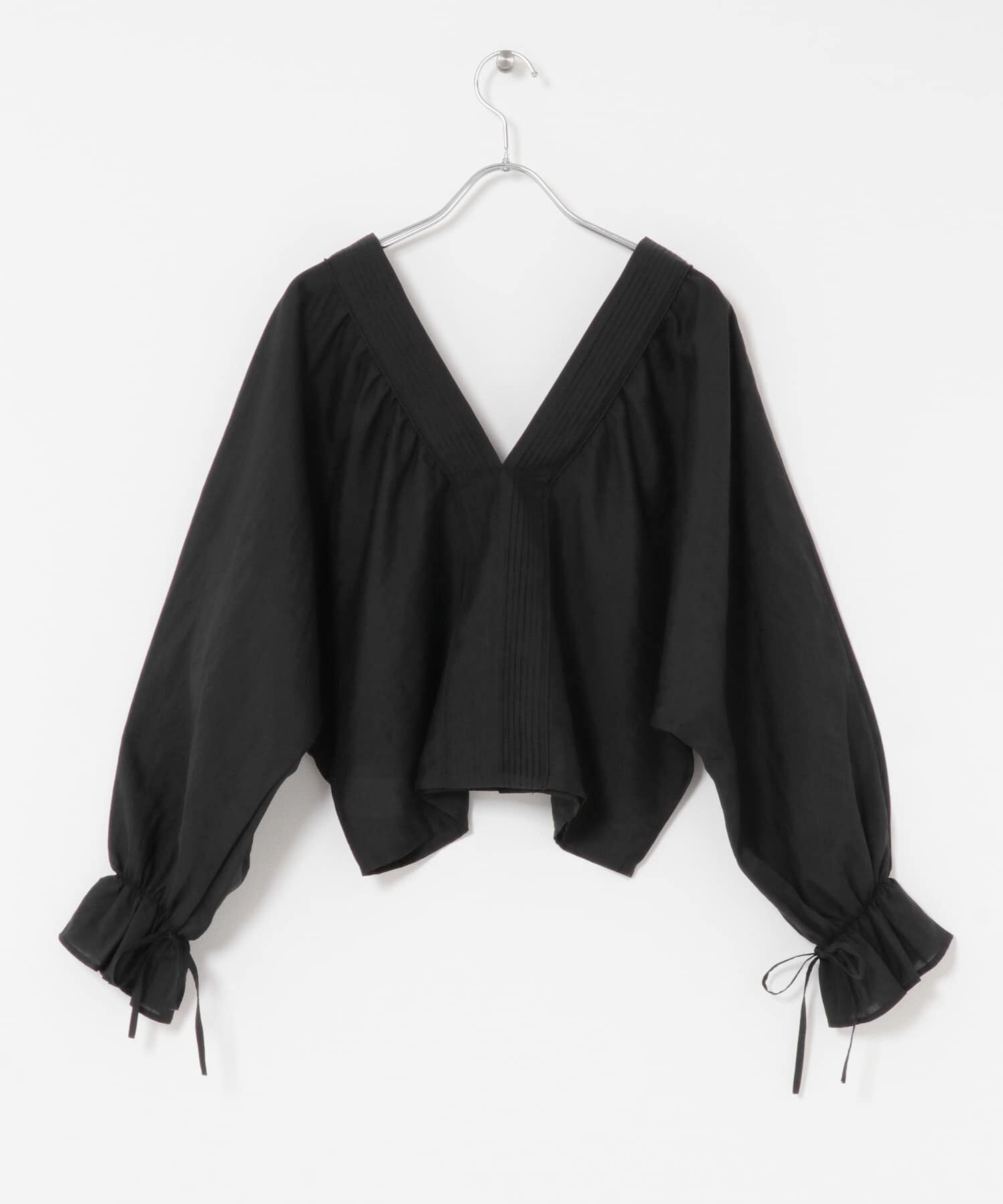  「ピンタックギャザーブラウス」|シャツ・ブラウス|