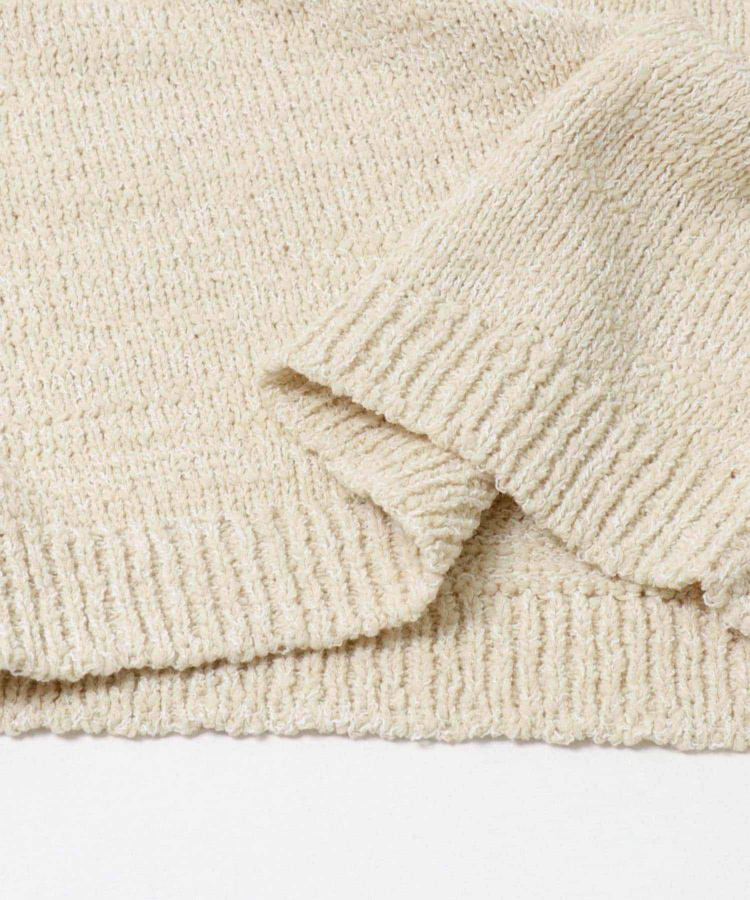  「ハーフスリーブクロップドニット」|ニット・セーター|