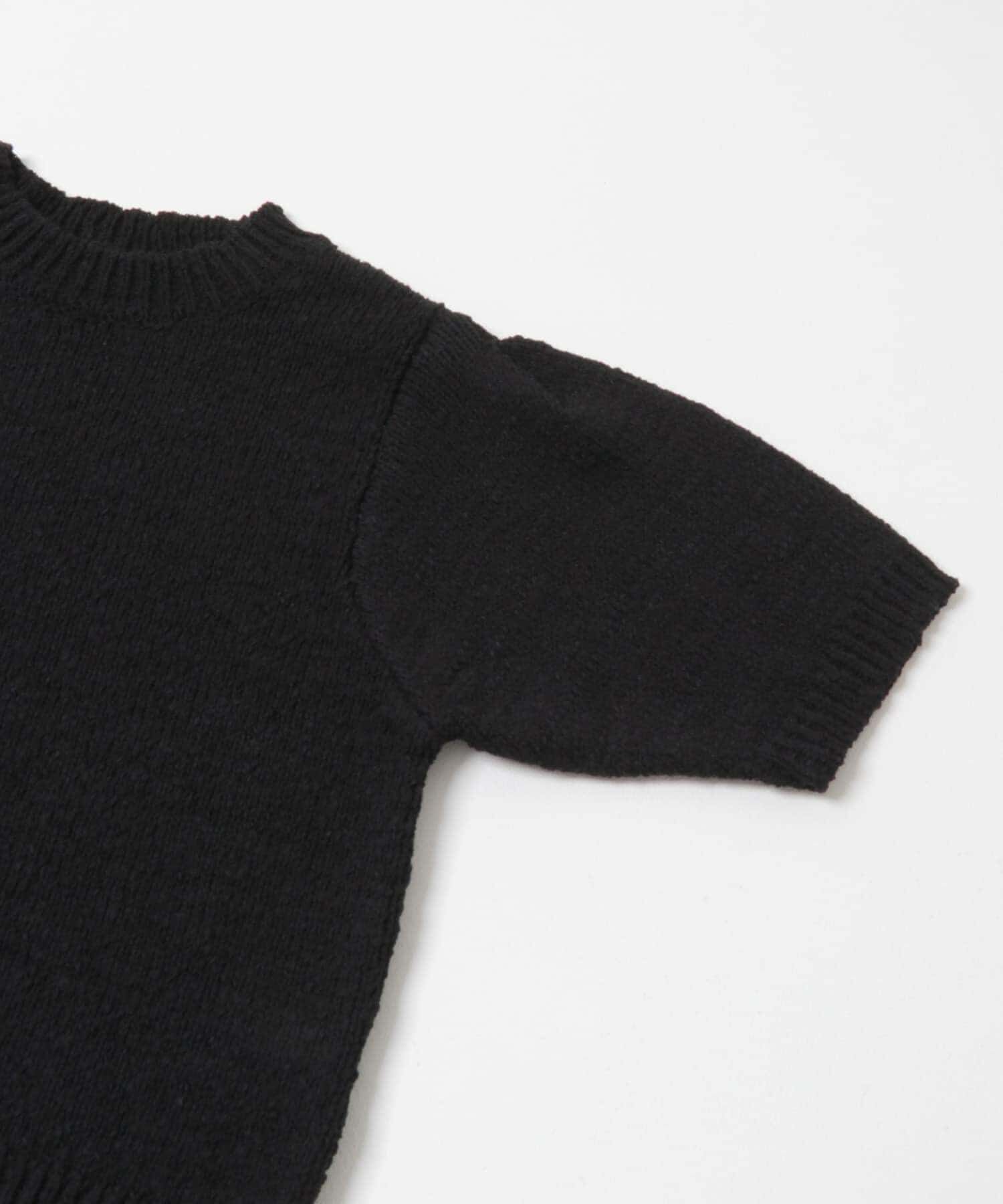  「ハーフスリーブクロップドニット」|ニット・セーター|