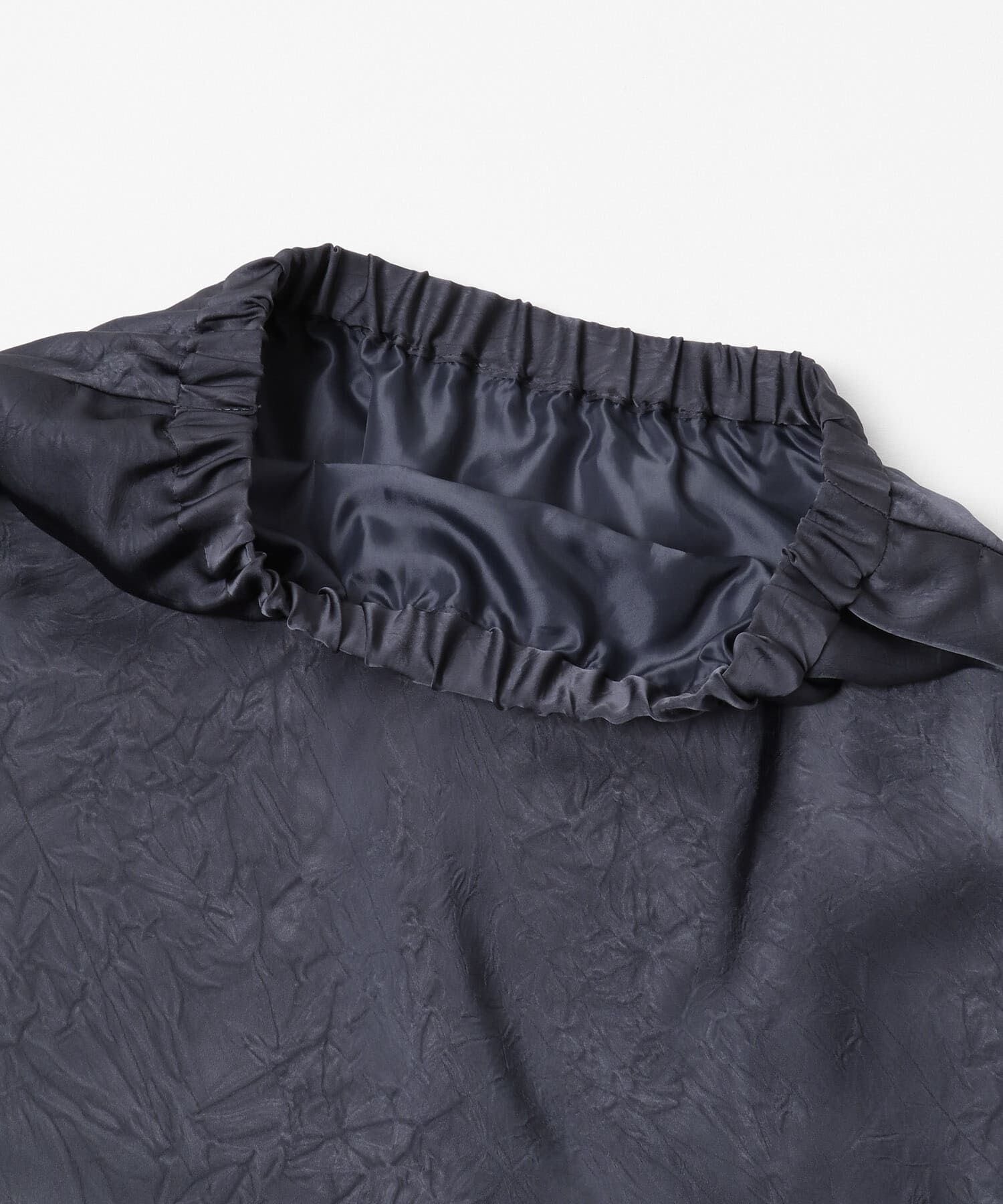  「クラッシュサテンナロースカート」|スカート|