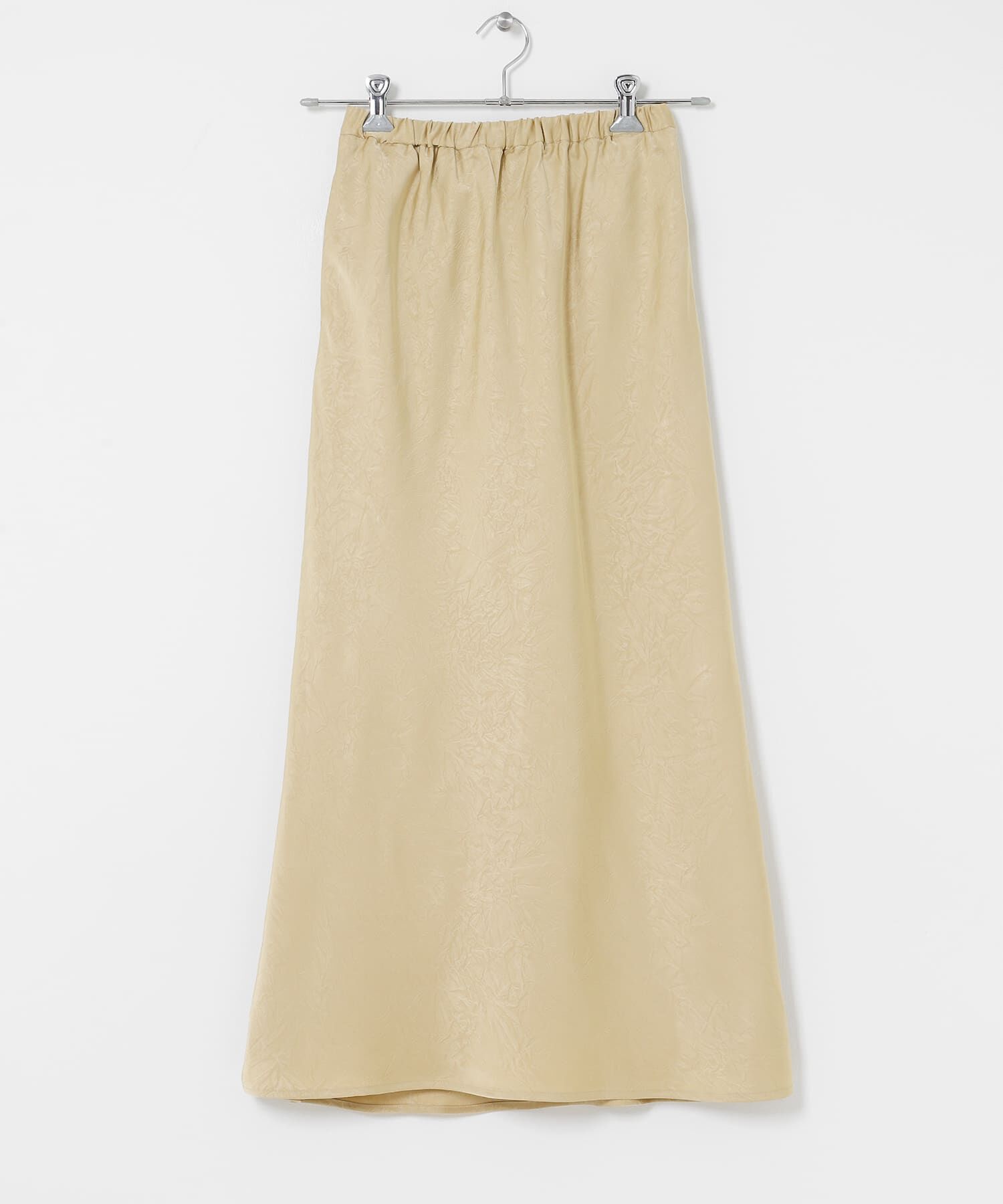  「クラッシュサテンナロースカート」|スカート|