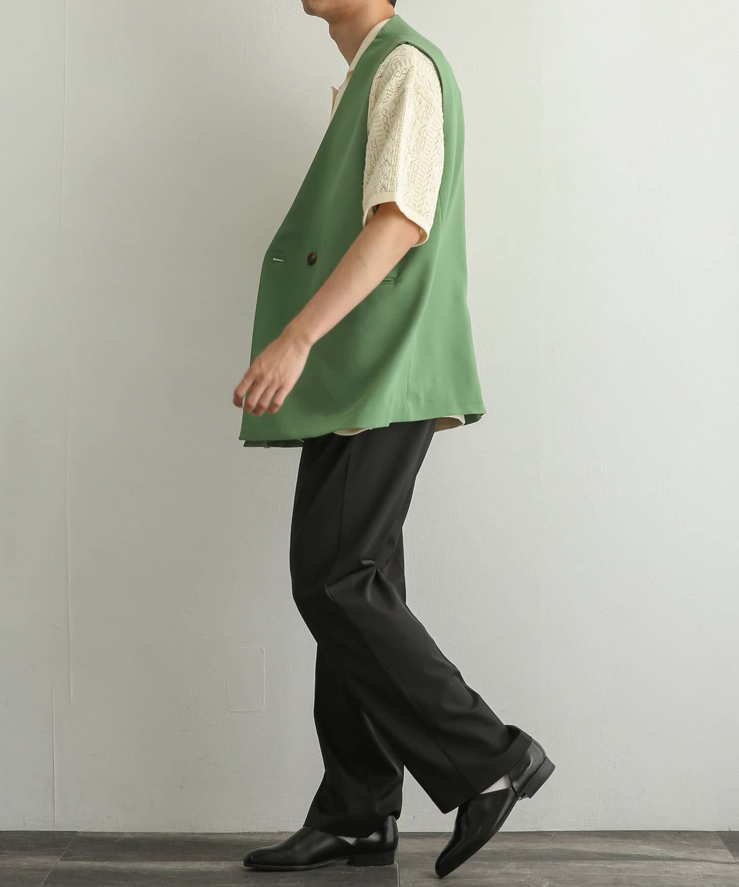 SENSE OF PLACE by URBAN RESEARCH「ダブルテーラードベスト」|ベスト・ジレ|