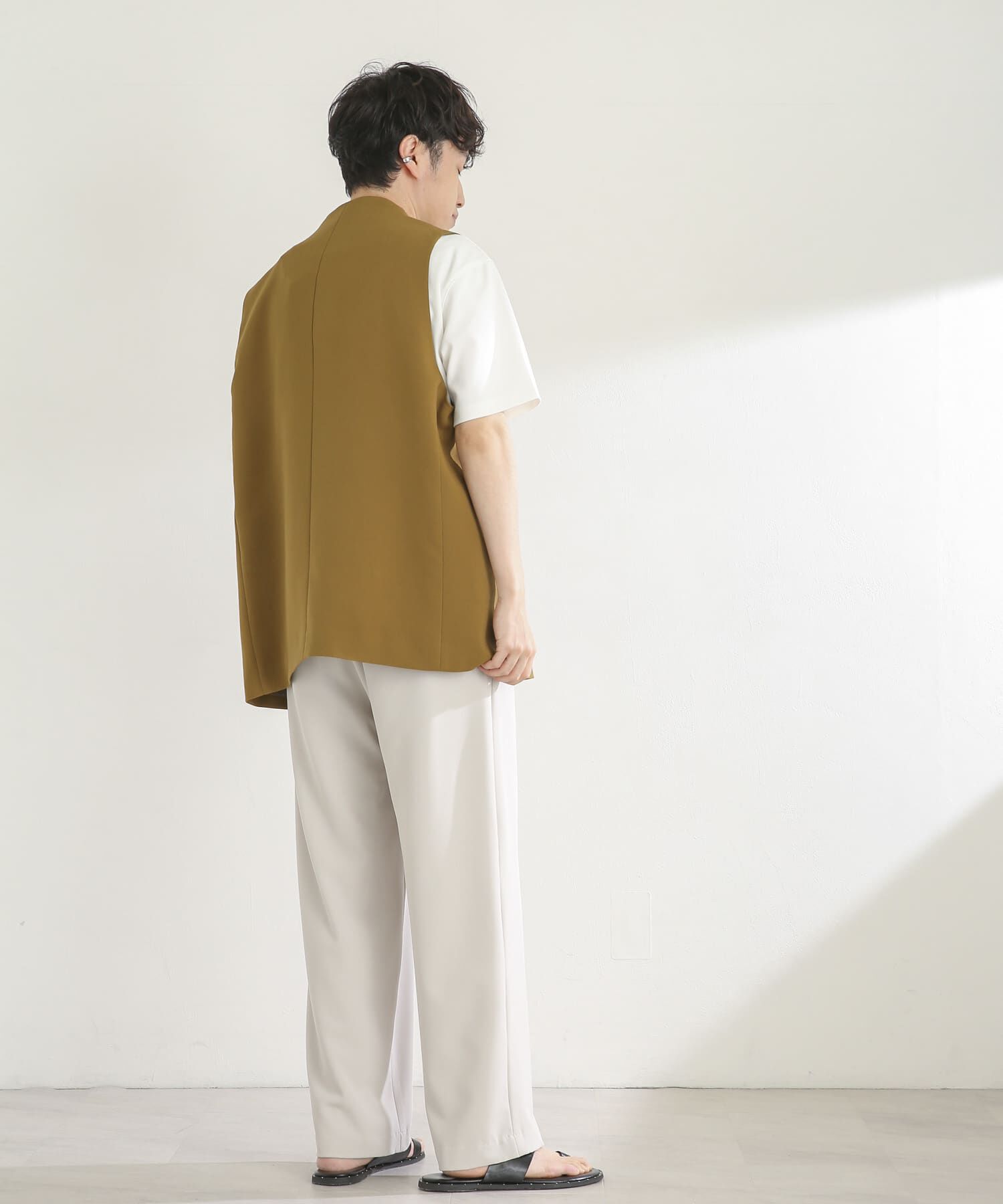 SENSE OF PLACE by URBAN RESEARCH「ダブルテーラードベスト」|ベスト・ジレ|