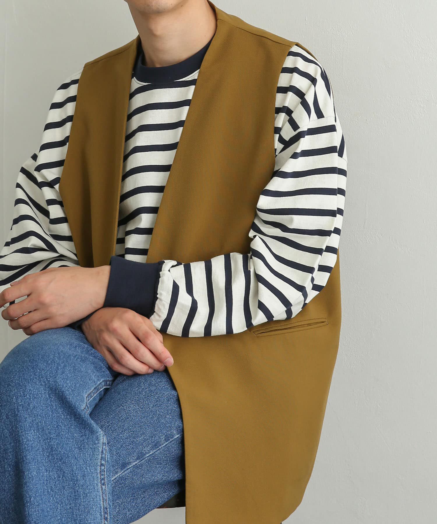 SENSE OF PLACE by URBAN RESEARCH「ダブルテーラードベスト」|ベスト・ジレ|