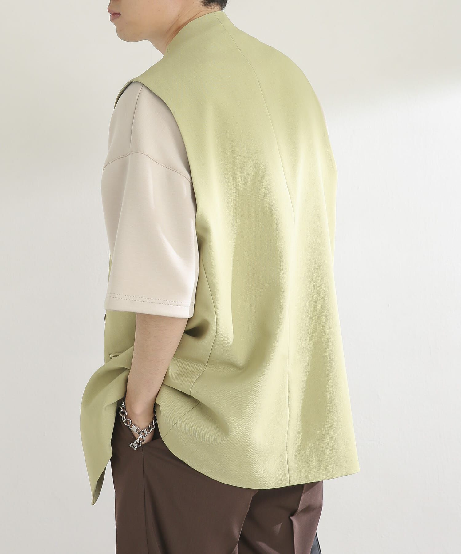 SENSE OF PLACE by URBAN RESEARCH「ダブルテーラードベスト」|ベスト・ジレ|