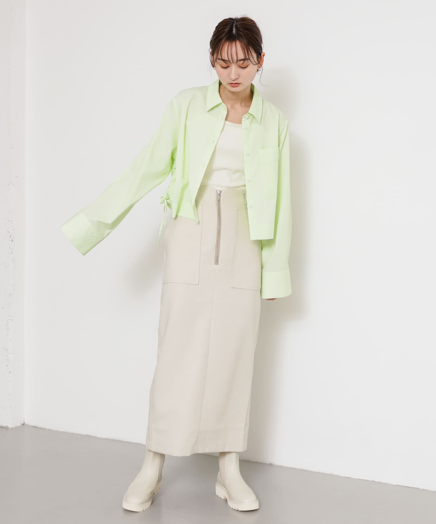 SENSE OF PLACE by URBAN RESEARCH「『軽量ソール採用』トラックソールサイドゴアブーツ」|ショートブーツ|