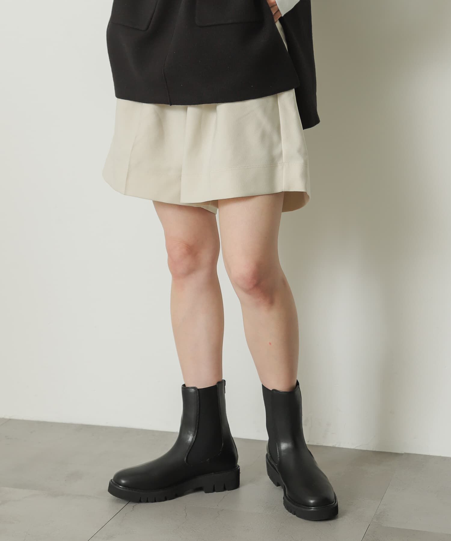 SENSE OF PLACE by URBAN RESEARCH「『軽量ソール採用』トラックソールサイドゴアブーツ」|ショートブーツ|