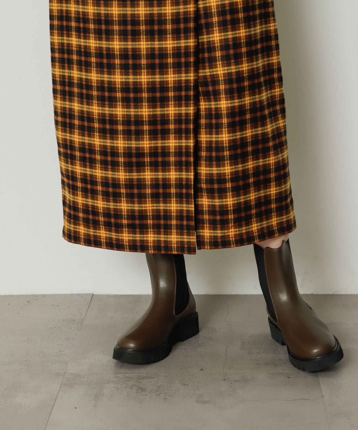 SENSE OF PLACE by URBAN RESEARCH「『軽量ソール採用』トラックソールサイドゴアブーツ」|ショートブーツ|