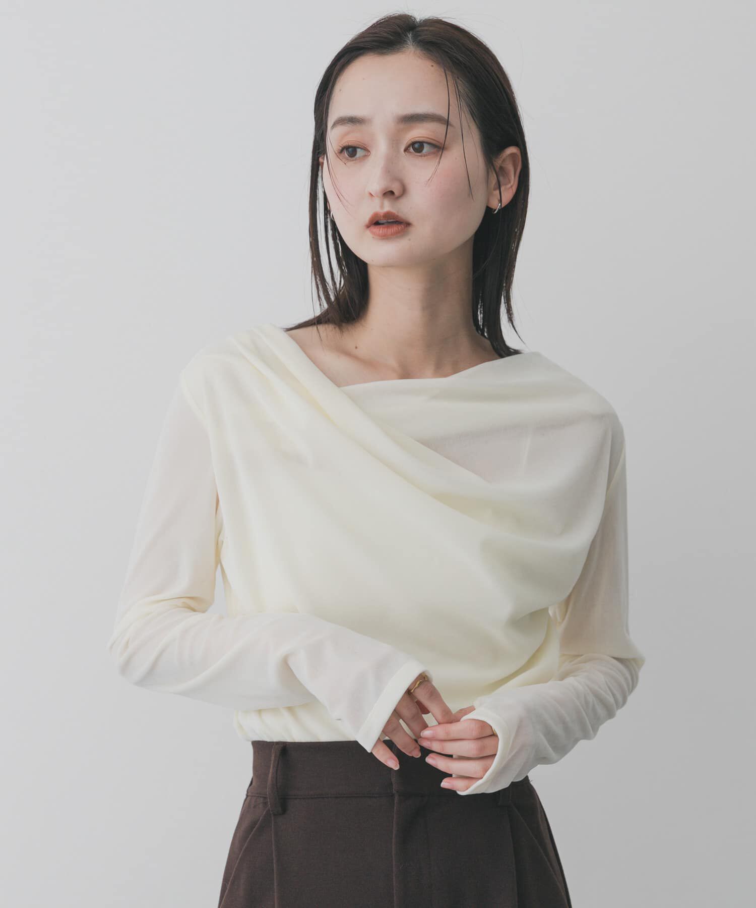 SENSE OF PLACE by URBAN RESEARCH「ベロアドレープトップ」|その他|