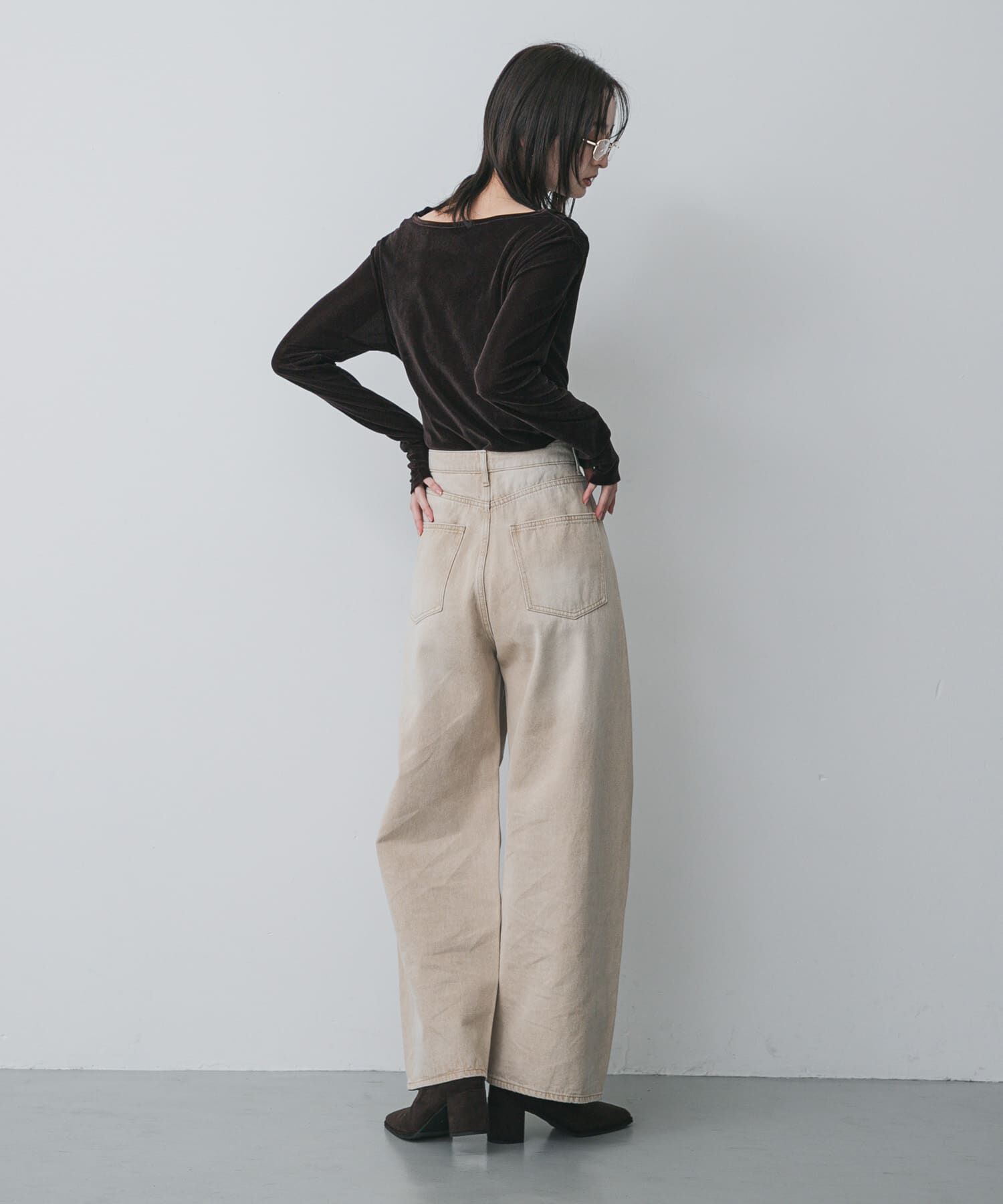 SENSE OF PLACE by URBAN RESEARCH「ベロアドレープトップ」|その他|