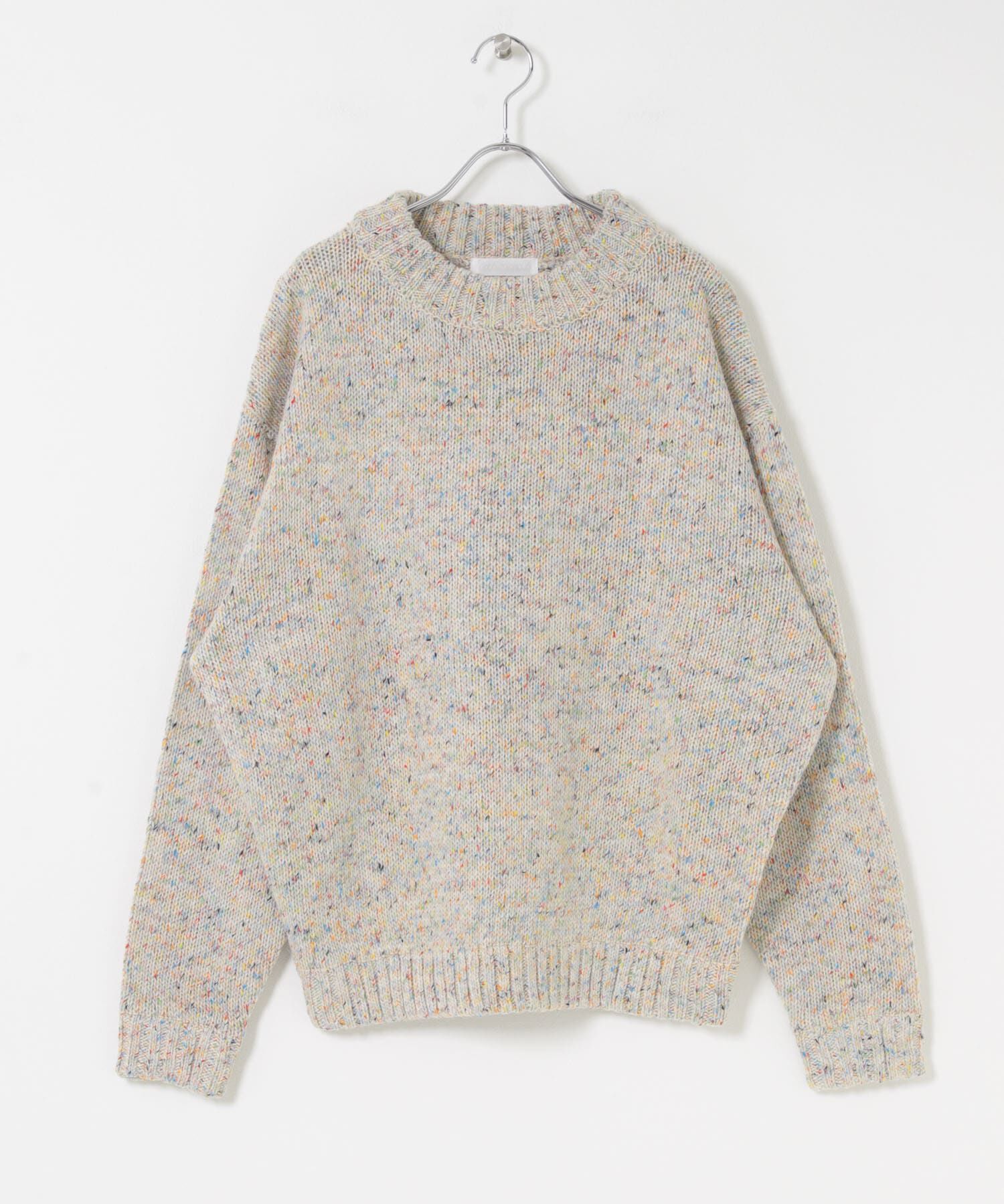 SENSE OF PLACE by URBAN RESEARCH「『洗濯可』カラーネップニットプルオーバー」|ニット・セーター|