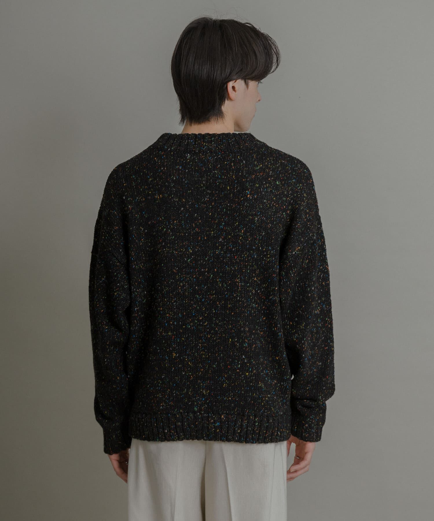 SENSE OF PLACE by URBAN RESEARCH「『洗濯可』カラーネップニットプルオーバー」|ニット・セーター|