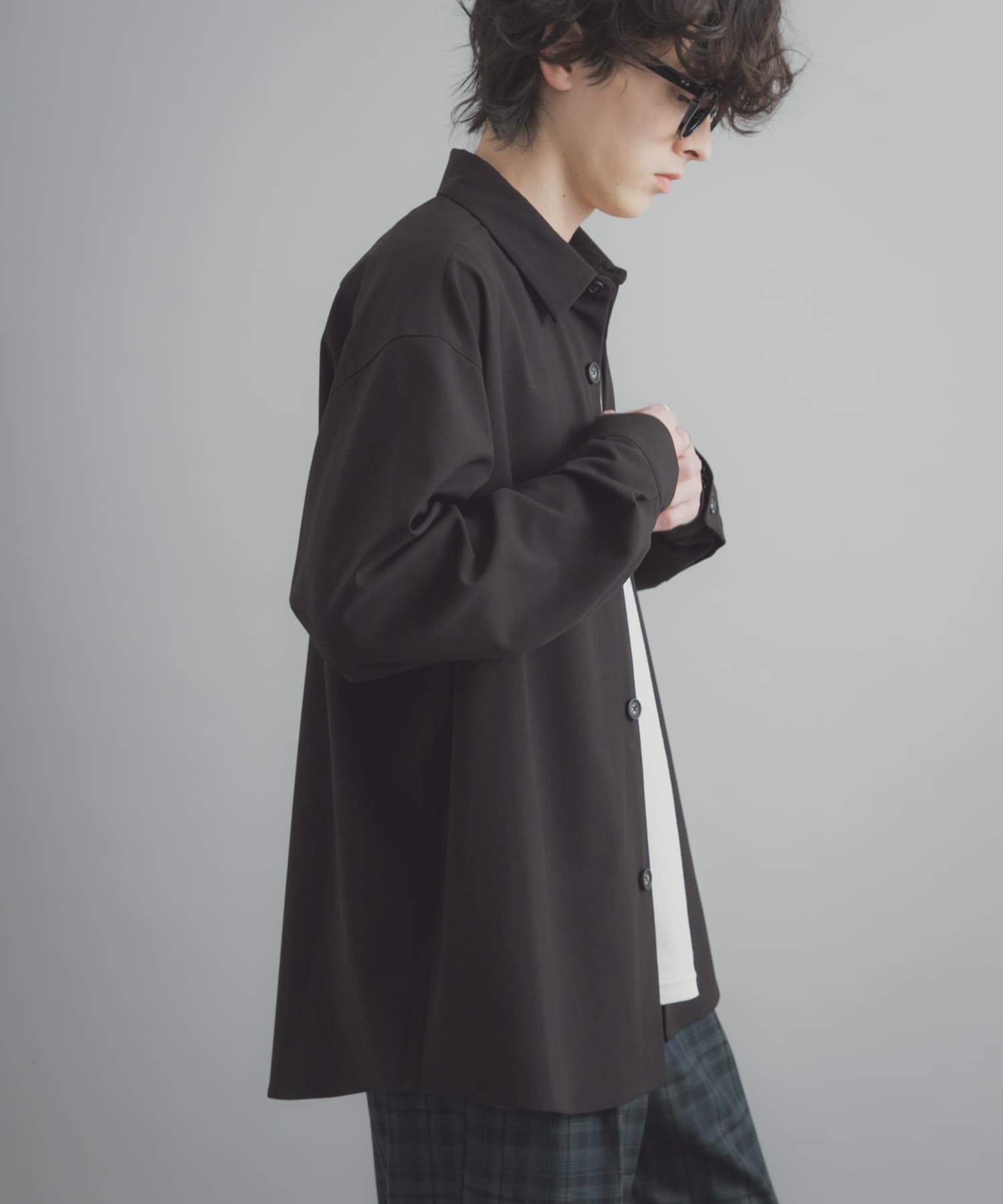 SENSE OF PLACE by URBAN RESEARCH「『ユニセックス』『イージーケア』カラールーズシャツ」|シャツ・ブラウス|