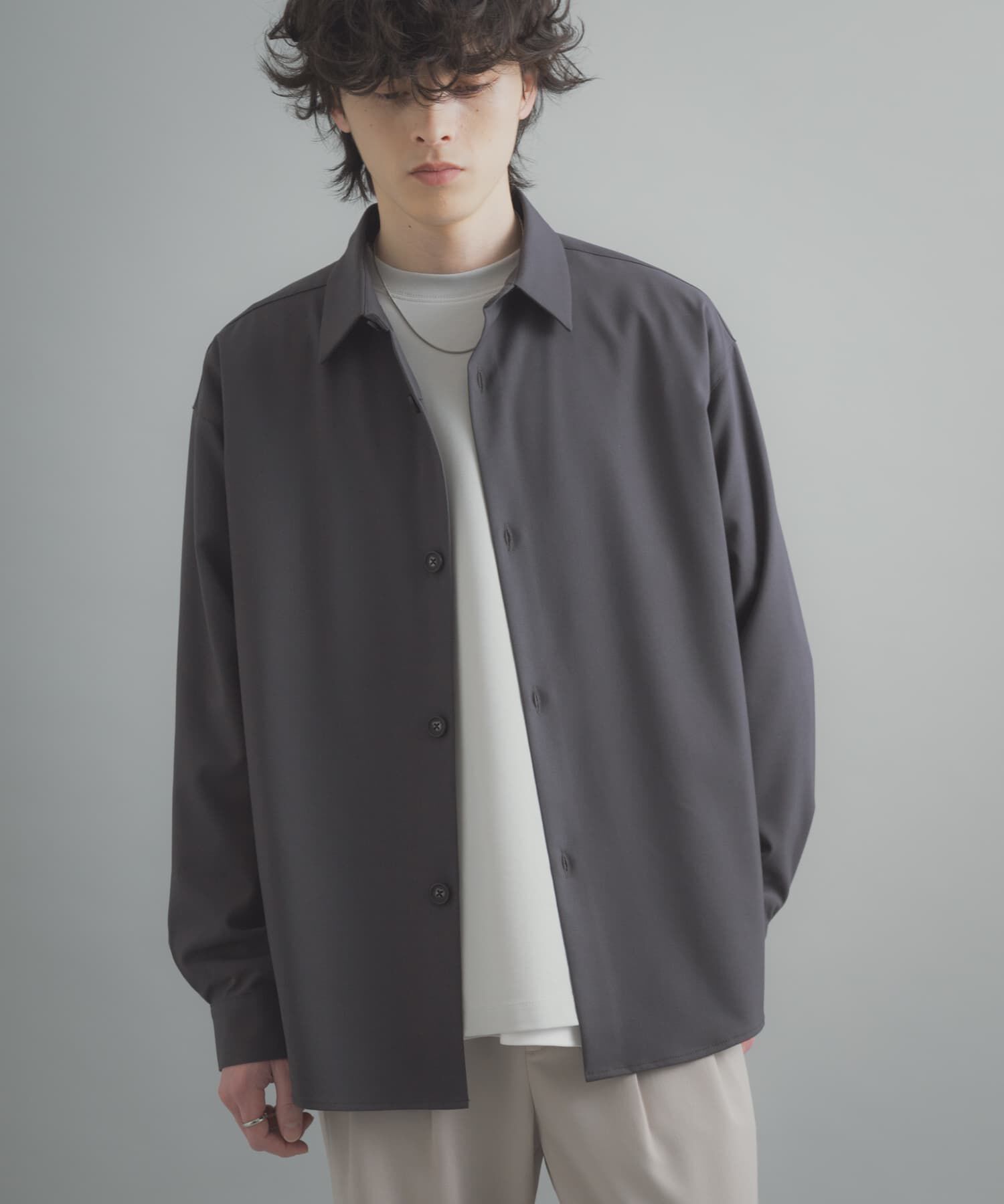 SENSE OF PLACE by URBAN RESEARCH「『ユニセックス』『イージーケア』カラールーズシャツ」|シャツ・ブラウス|