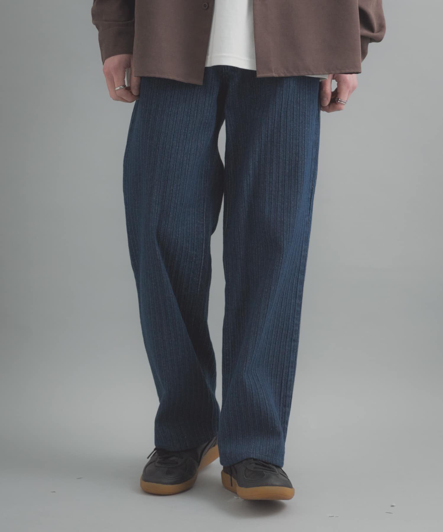 SENSE OF PLACE by URBAN RESEARCH「ジャガードデニムストレートパンツ」|その他|