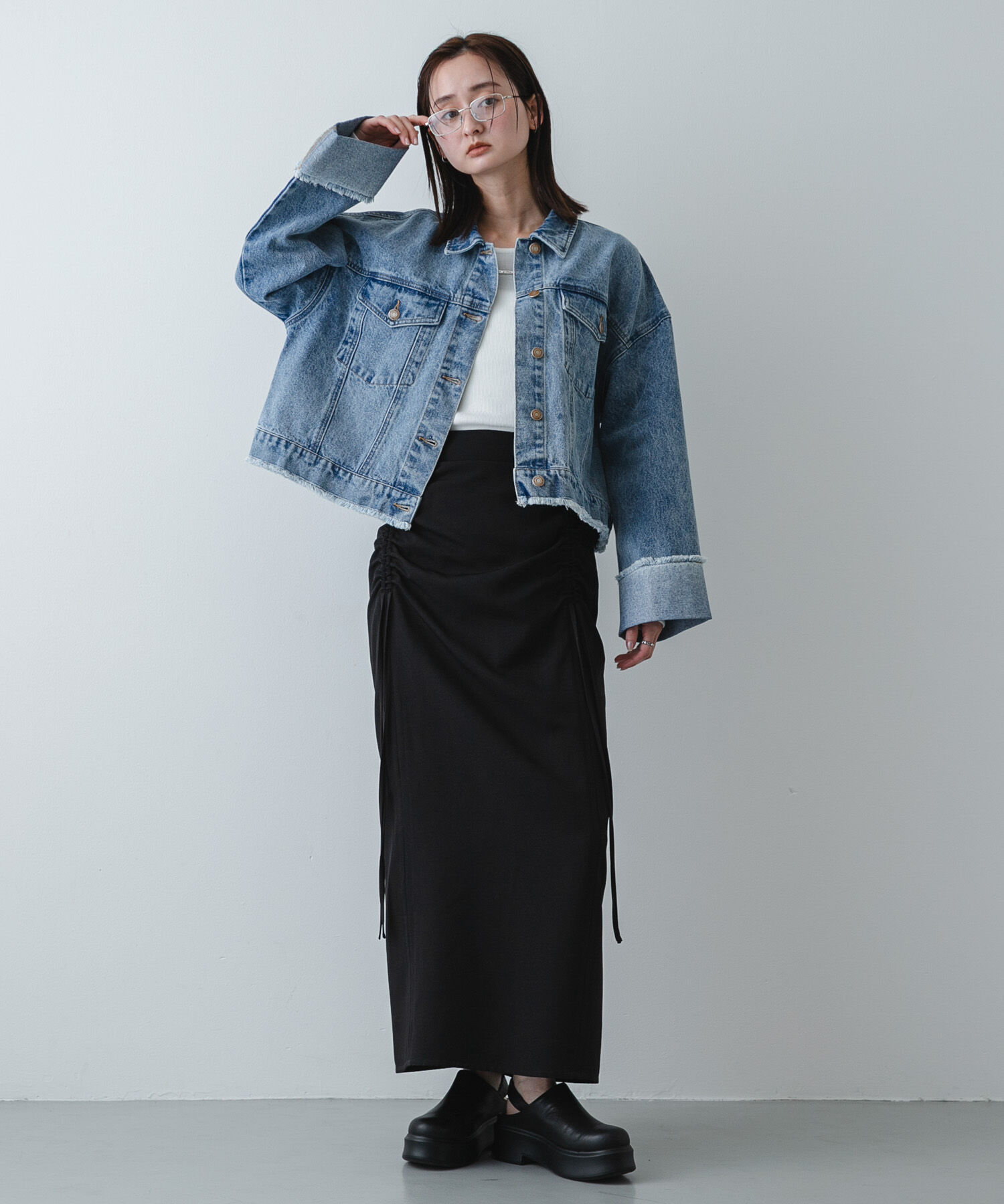 SENSE OF PLACE by URBAN RESEARCH「ロールアップデニムジャケット」|デニムジャケット|