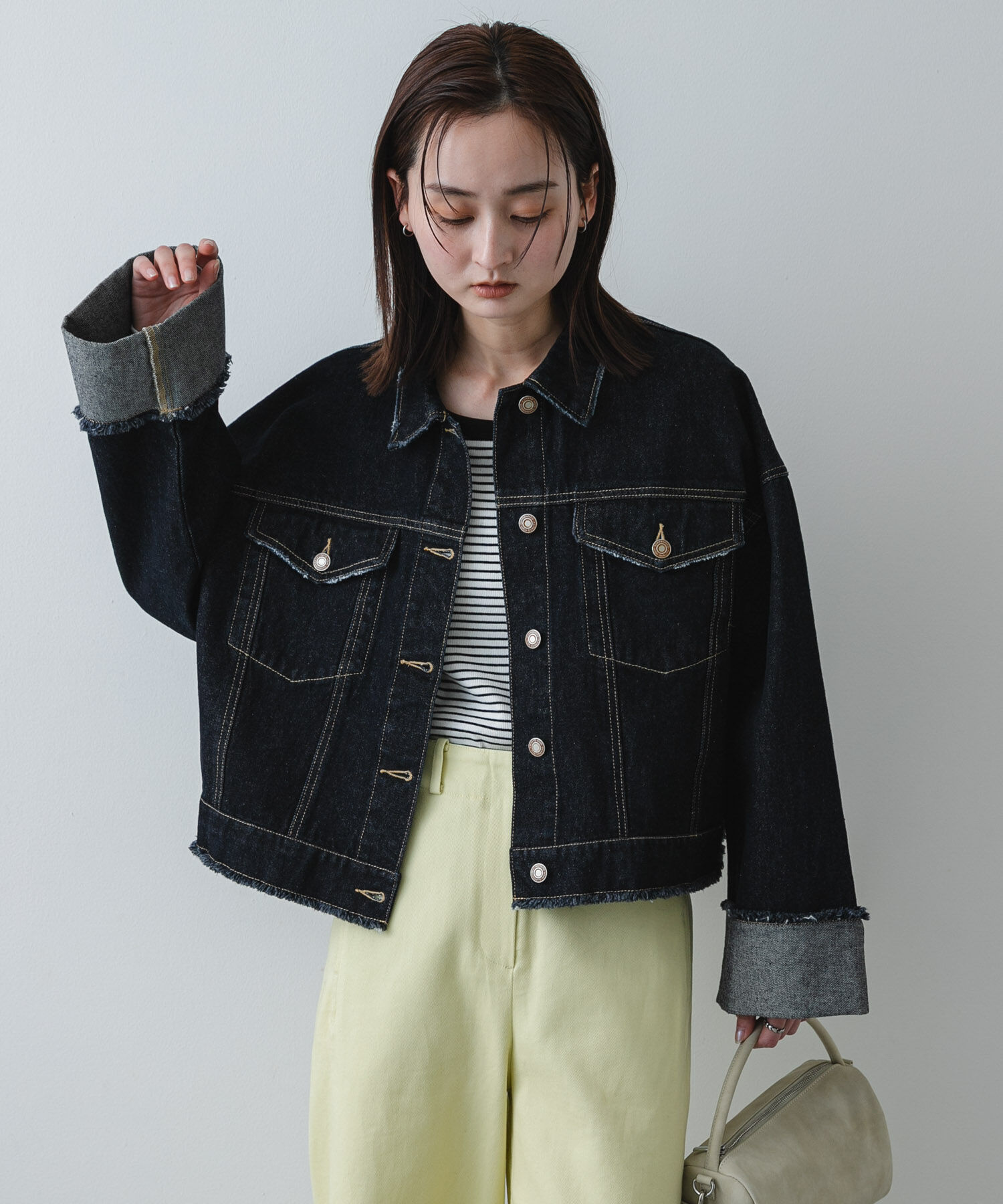 SENSE OF PLACE by URBAN RESEARCH「ロールアップデニムジャケット」|デニムジャケット|