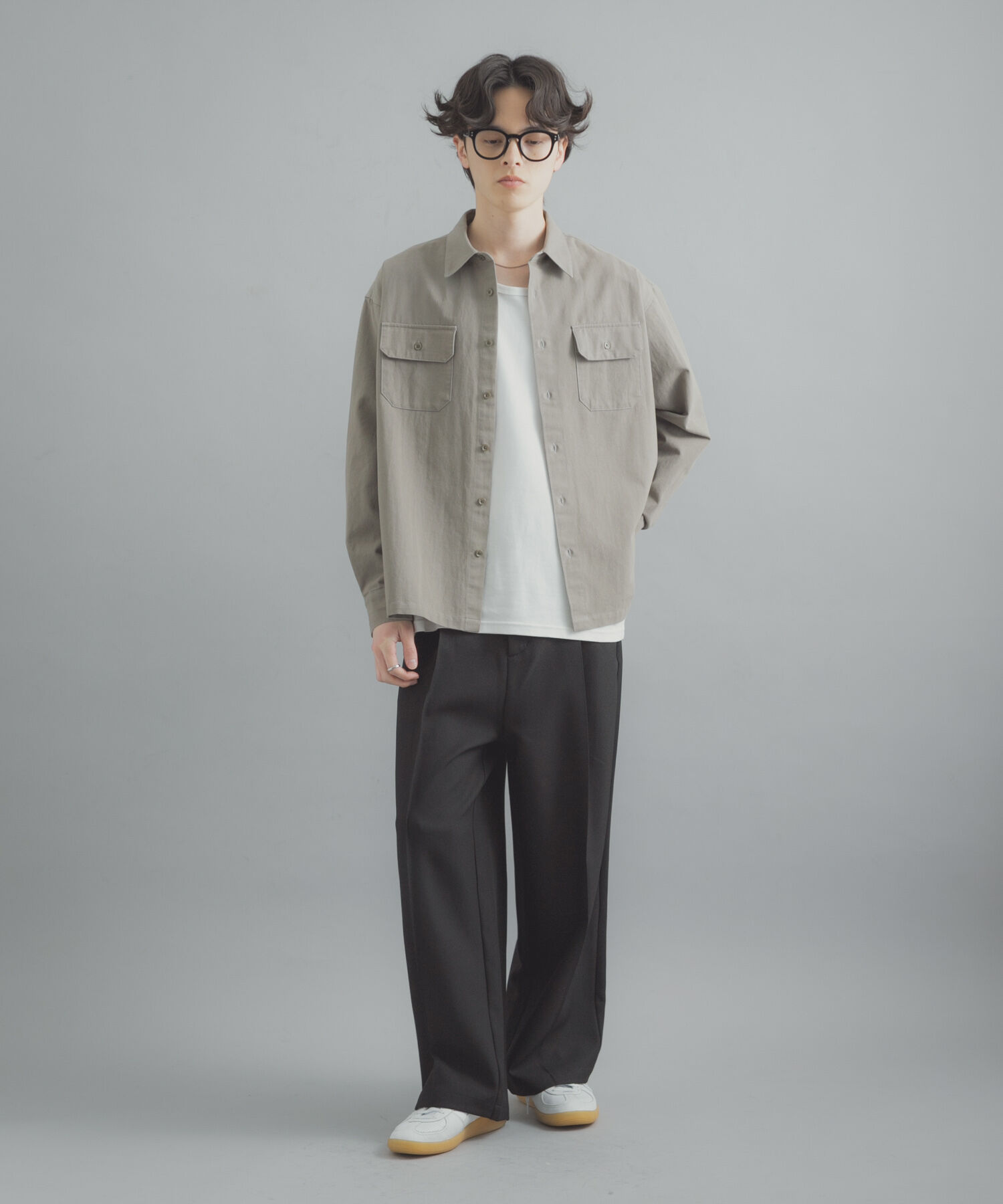 SENSE OF PLACE by URBAN RESEARCH「ダブルポケットカラーデニムシャツ」|シャツ・ブラウス|