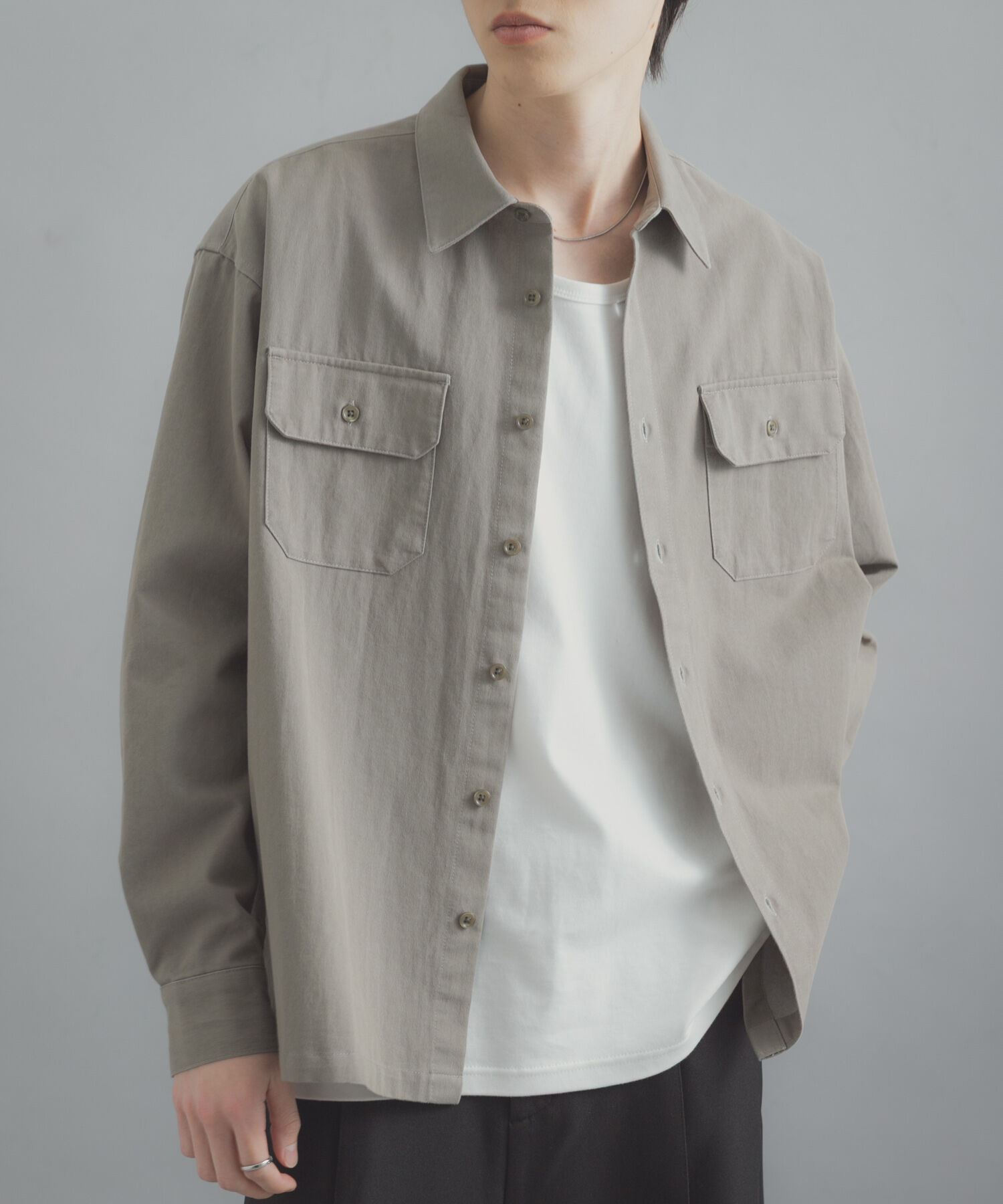 SENSE OF PLACE by URBAN RESEARCH「ダブルポケットカラーデニムシャツ」|シャツ・ブラウス|